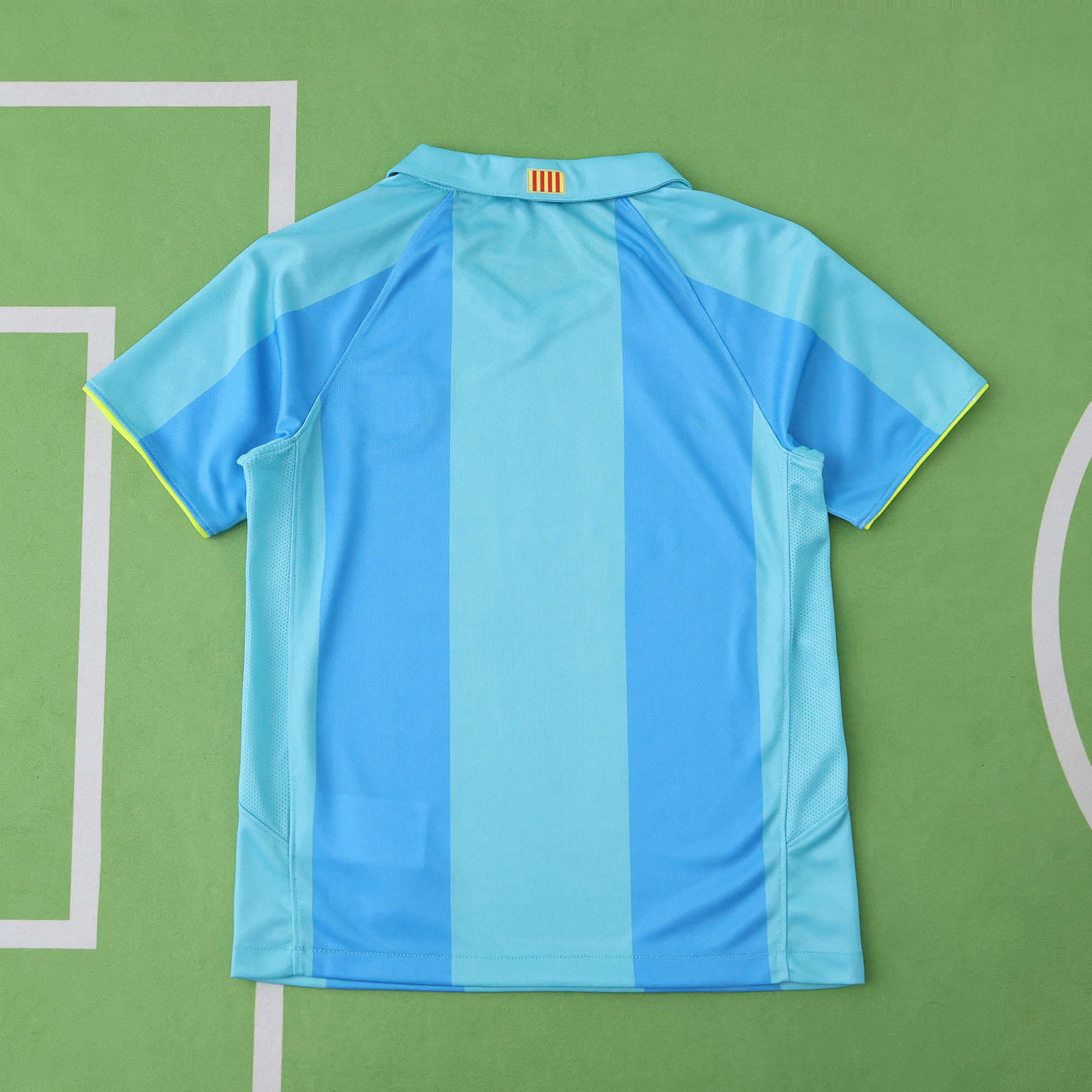 0708 season FC Barcelona / Barça away Kids kit