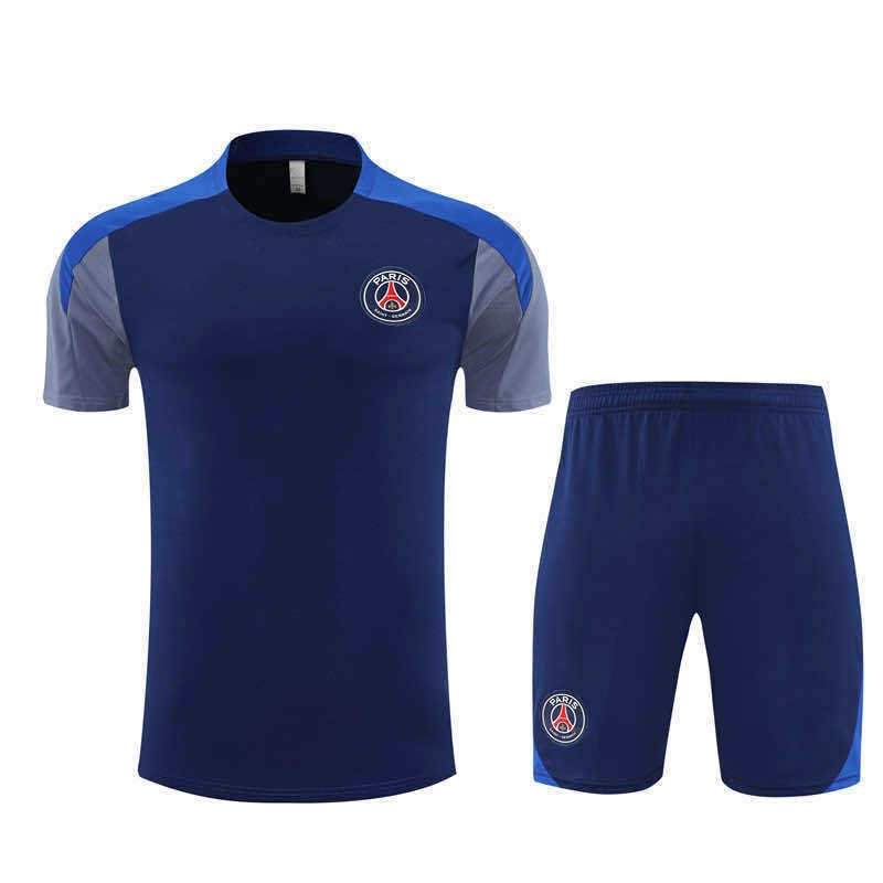 2526 season Paris Saint-Germain F.C. Training clothes suit Short sleeve Fan version