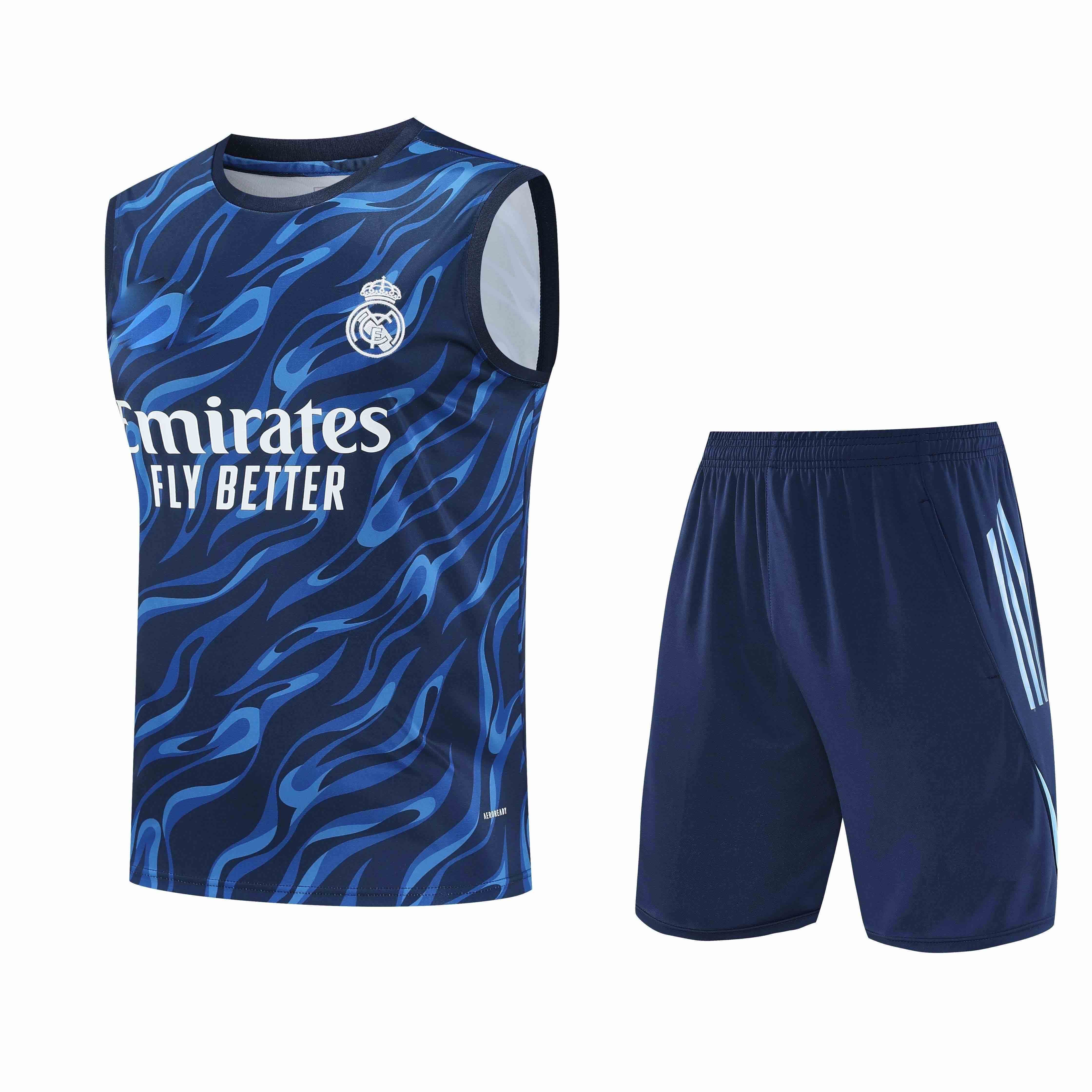 2526 season Real Madrid CF Training clothes suit vest Fan version