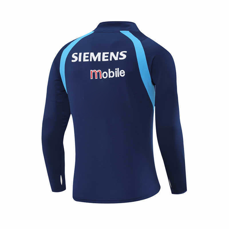 0304 season Real Madrid CF royal blue Half pull training suit