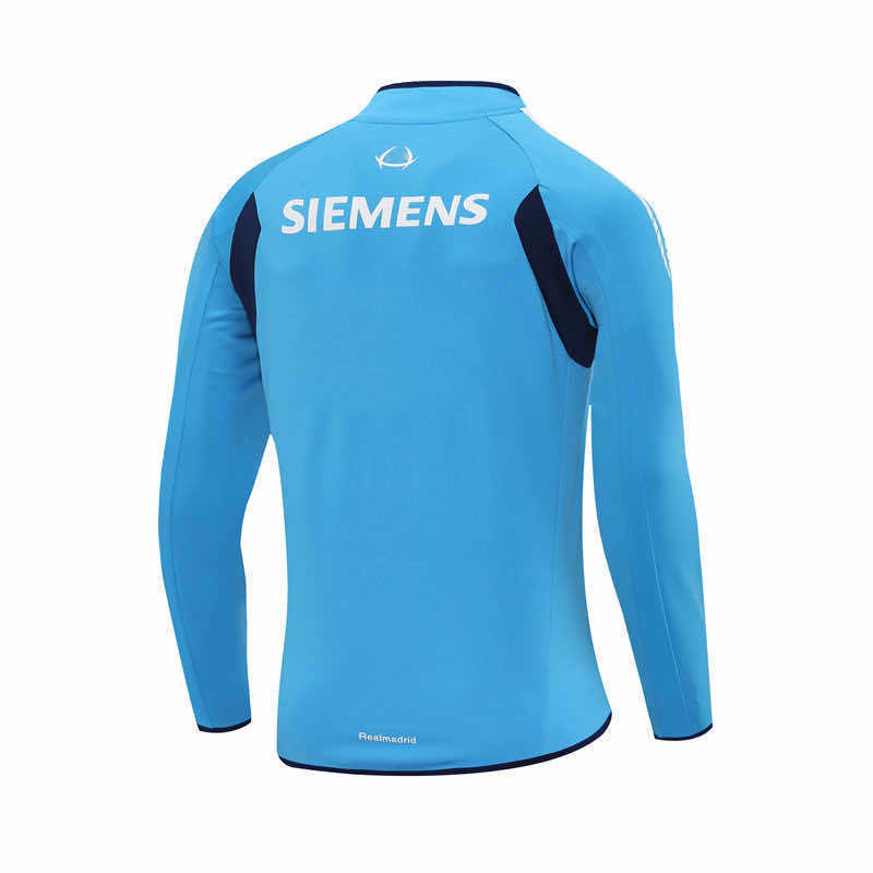 0506 season Real Madrid CF light blue Half pull training suit