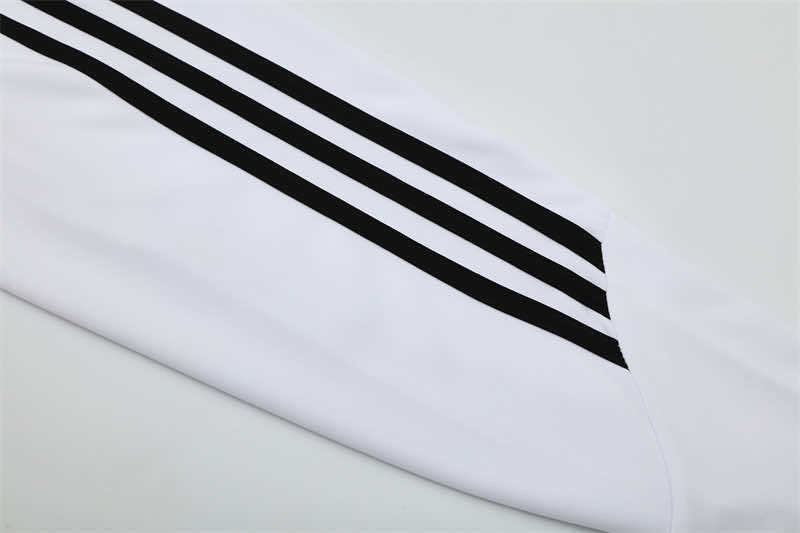 1314 season Real Madrid CF white Half pull training suit