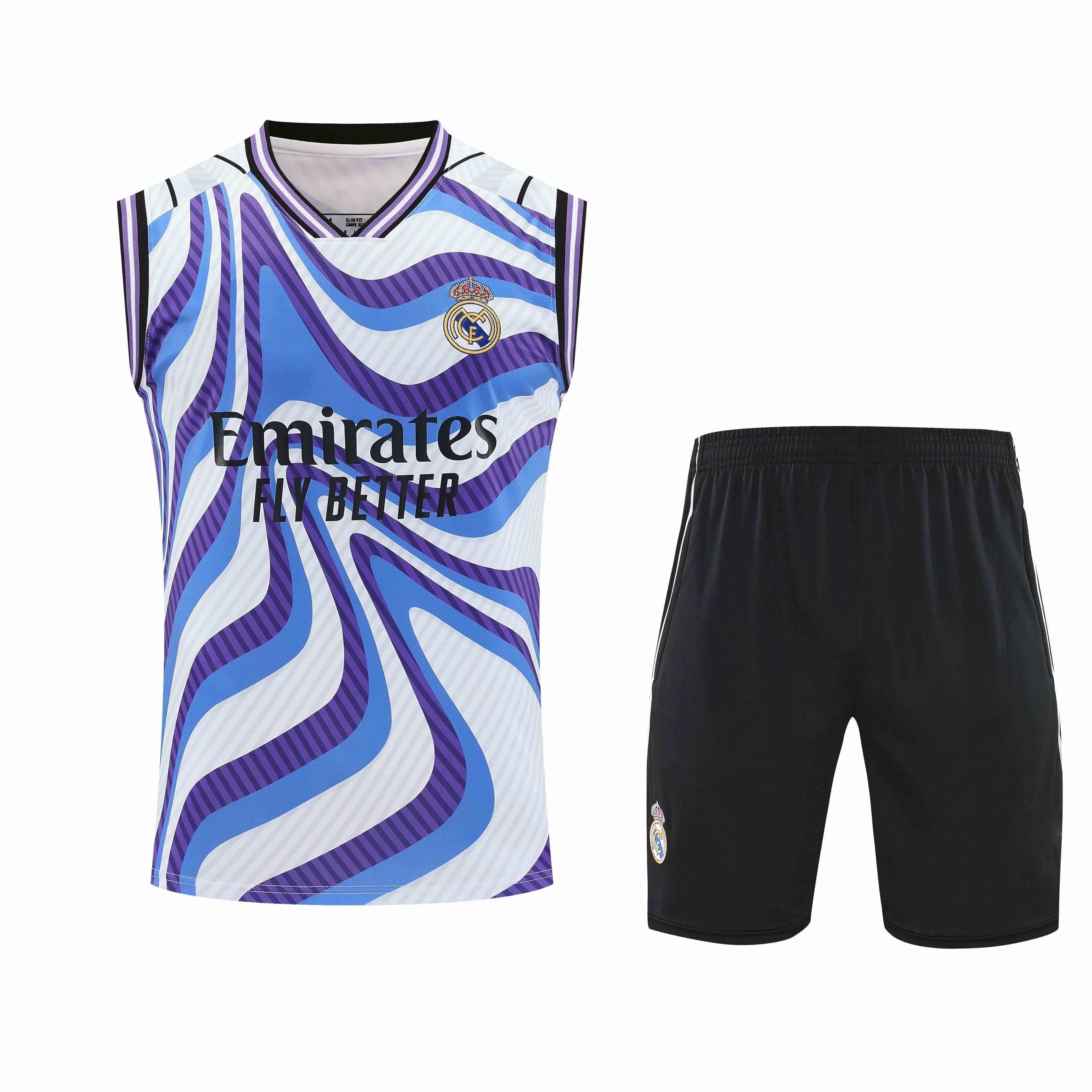2526 season Real Madrid CF Training clothes suit vest Fan version