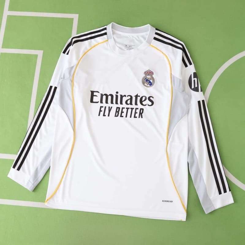 2526 season Real Madrid CF home Long sleeve Fan version