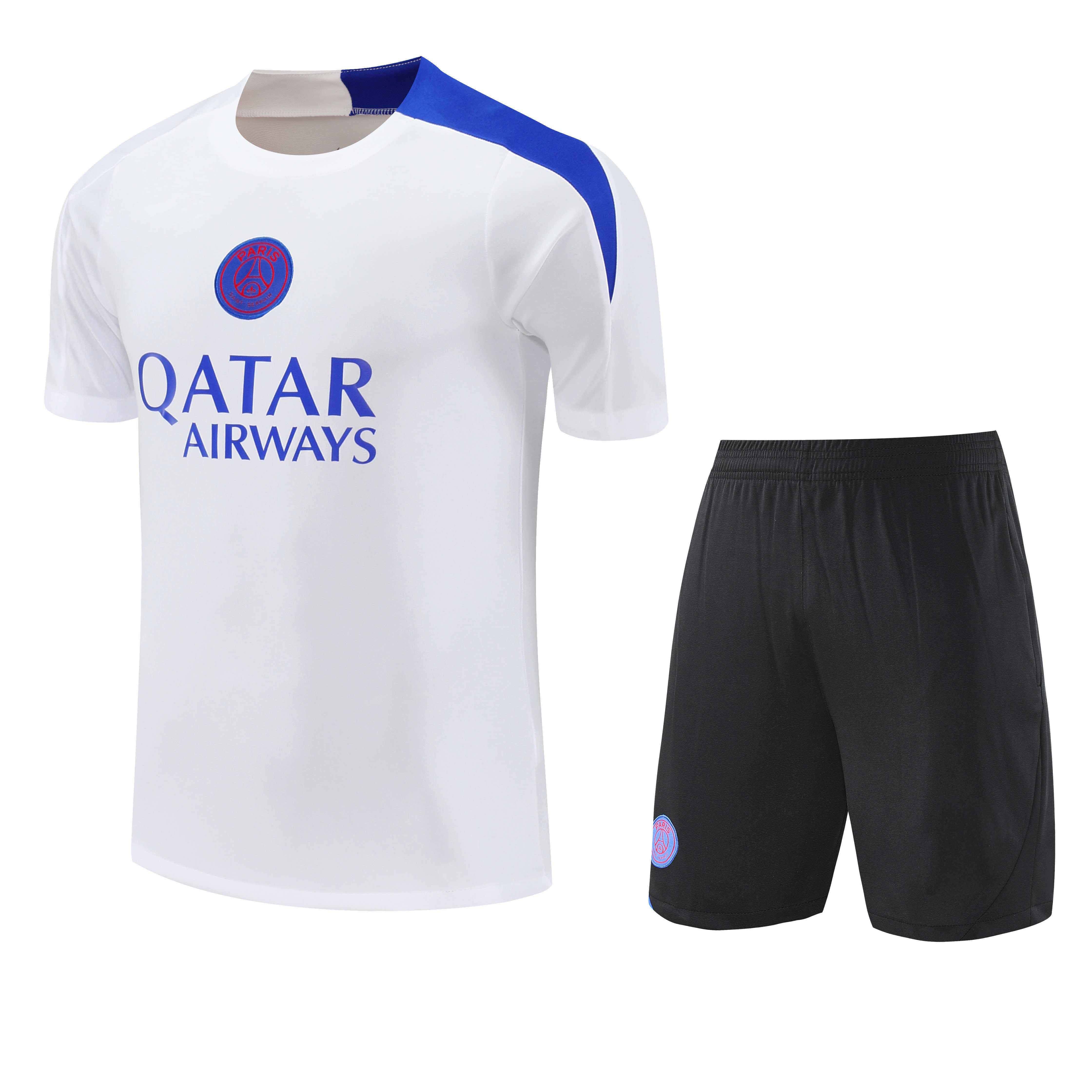 2526 season Paris Saint-Germain F.C. Training clothes suit Short sleeve Fan version