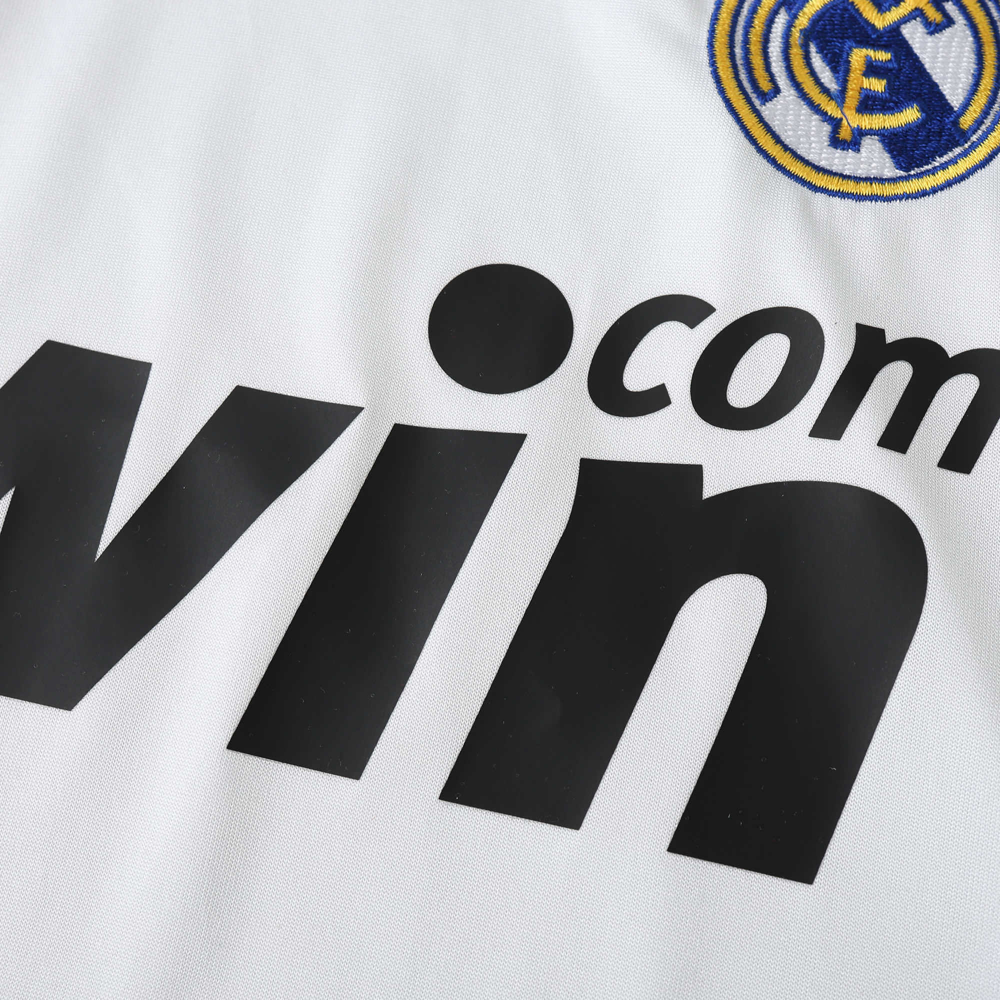 0910 season Real Madrid CF home retro Fan version
