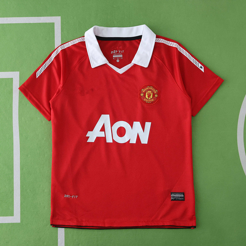 1011 Manchester United F.C. home retro Kids kit