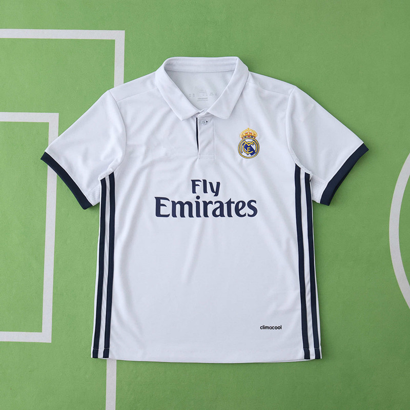 1617 season Real Madrid CF home Kids kit