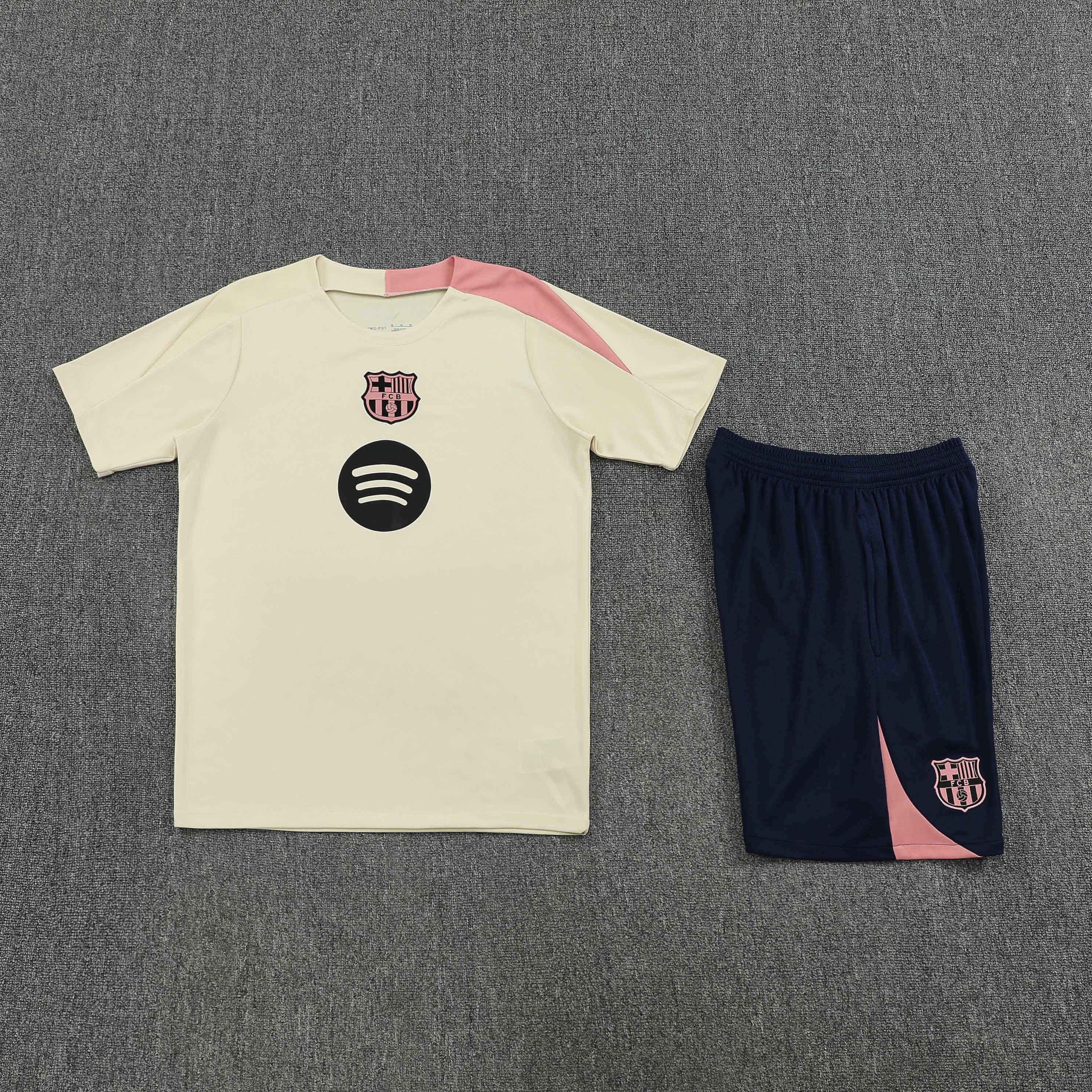 2526 season FC Barcelona / Barça Training clothes suit Short sleeve Fan version