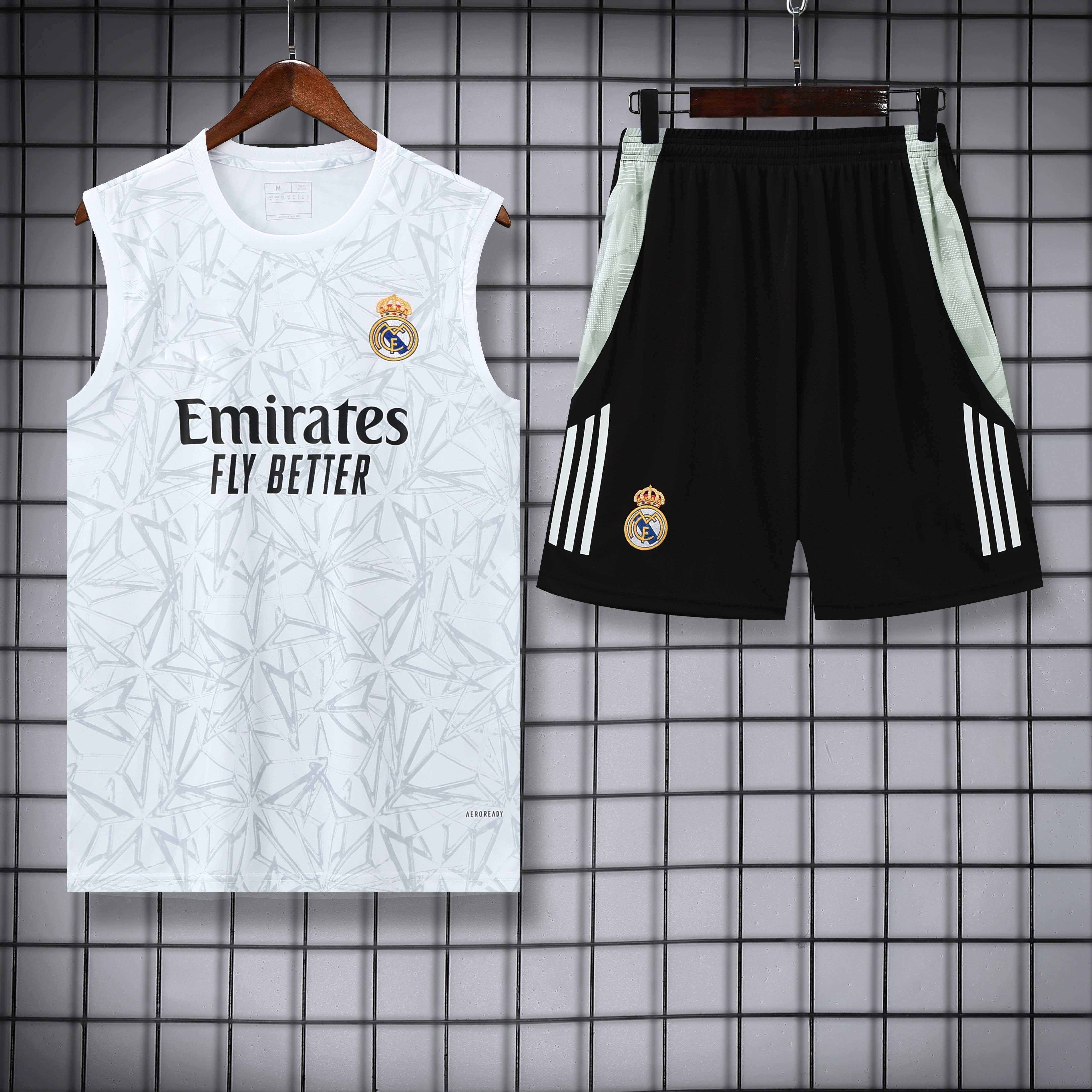2526 season Real Madrid CF Training clothes suit vest Fan version
