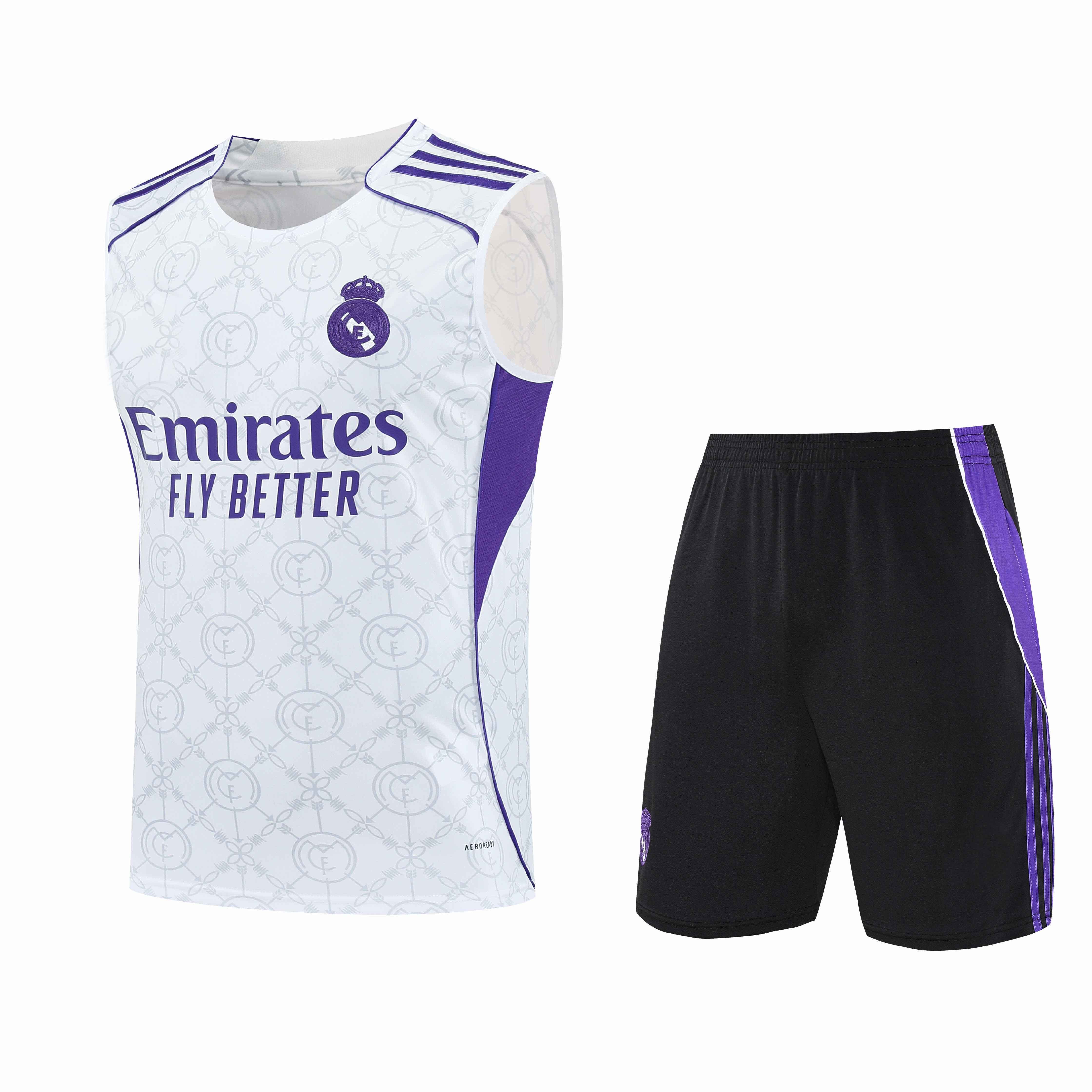 2526 season Real Madrid CF Training clothes suit vest Fan version