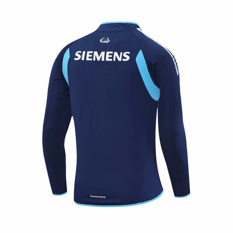 0506 season Real Madrid CF royal blue Half pull training suit