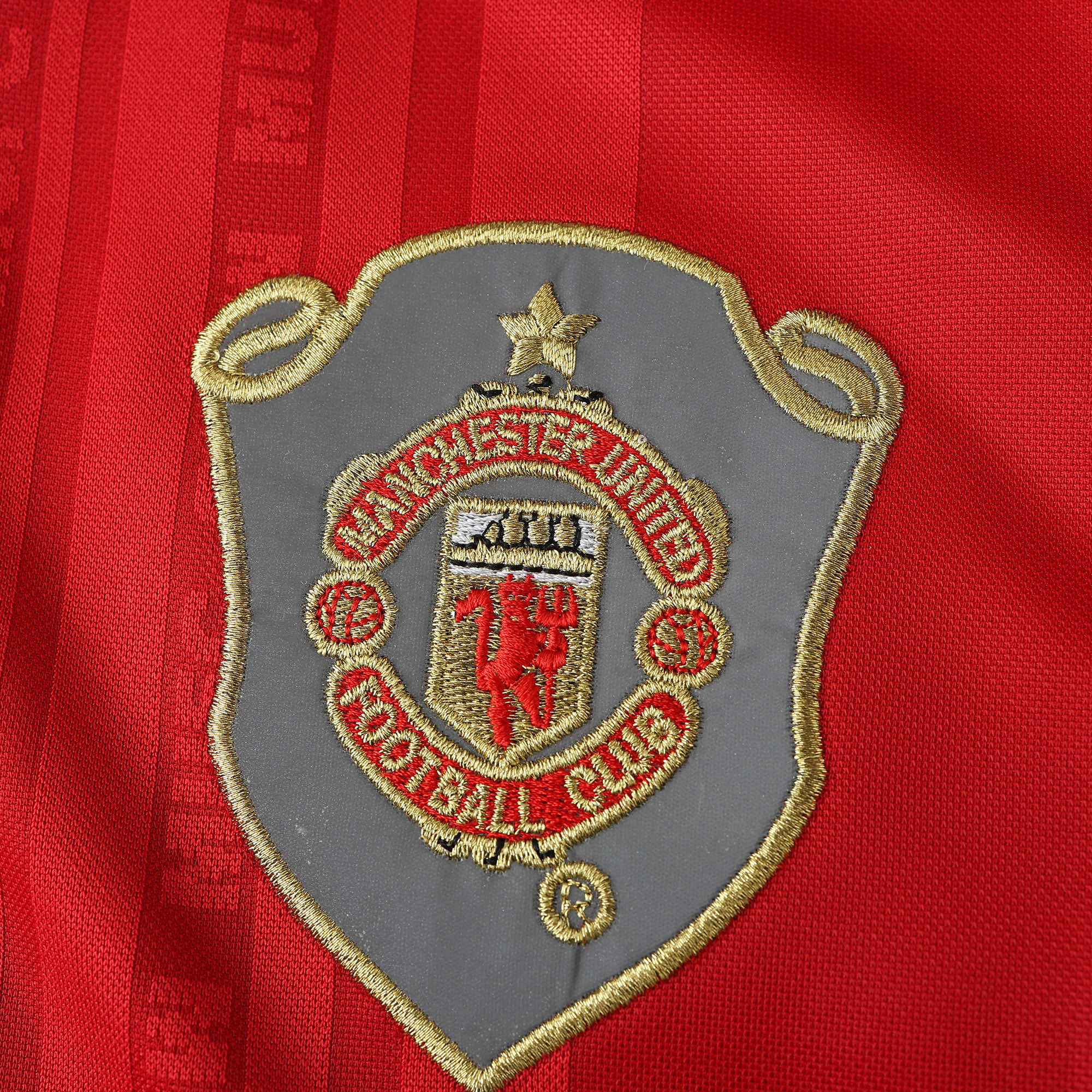 9900 season Manchester United F.C. home retro Fan version