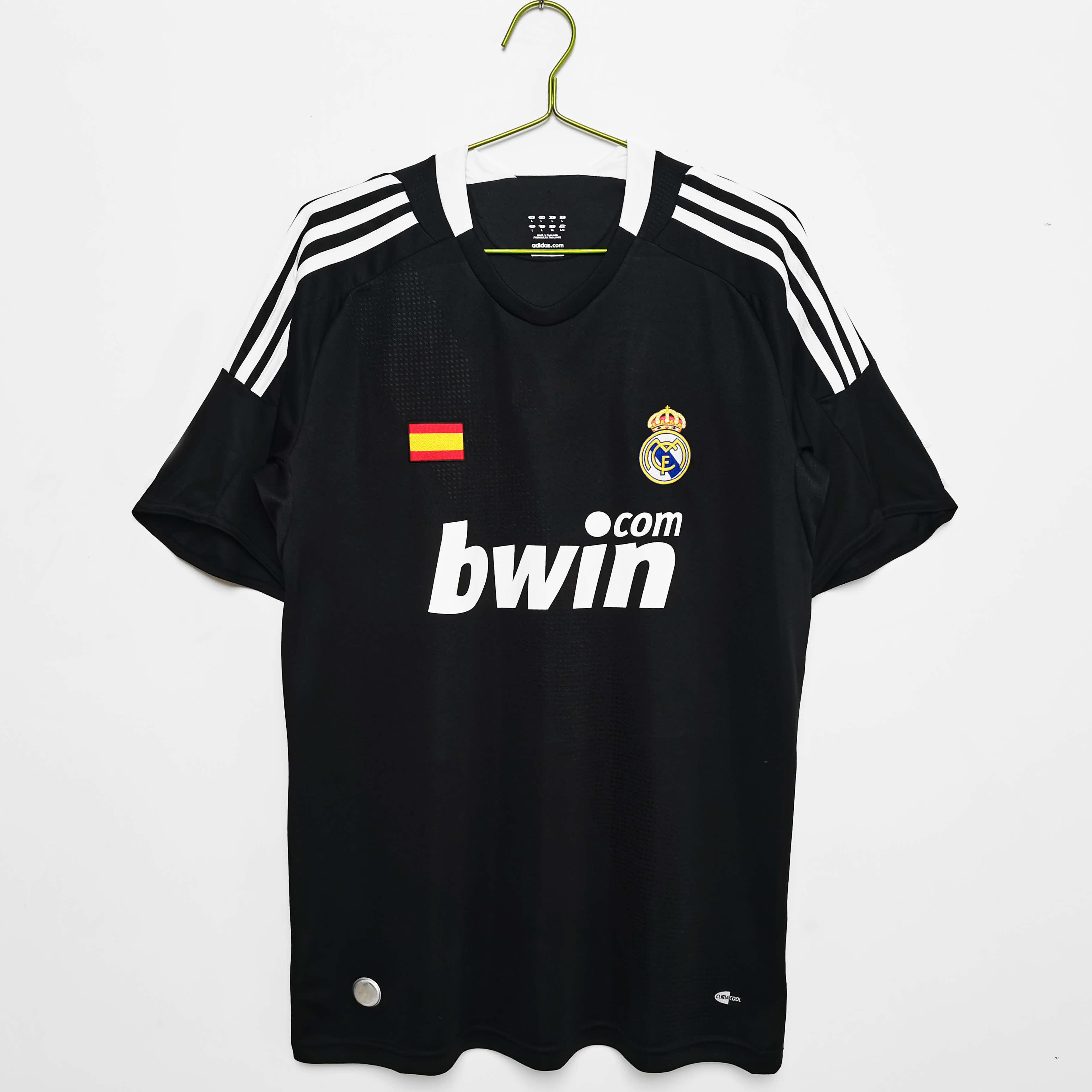 0809 Real Madrid away Retro Fan version