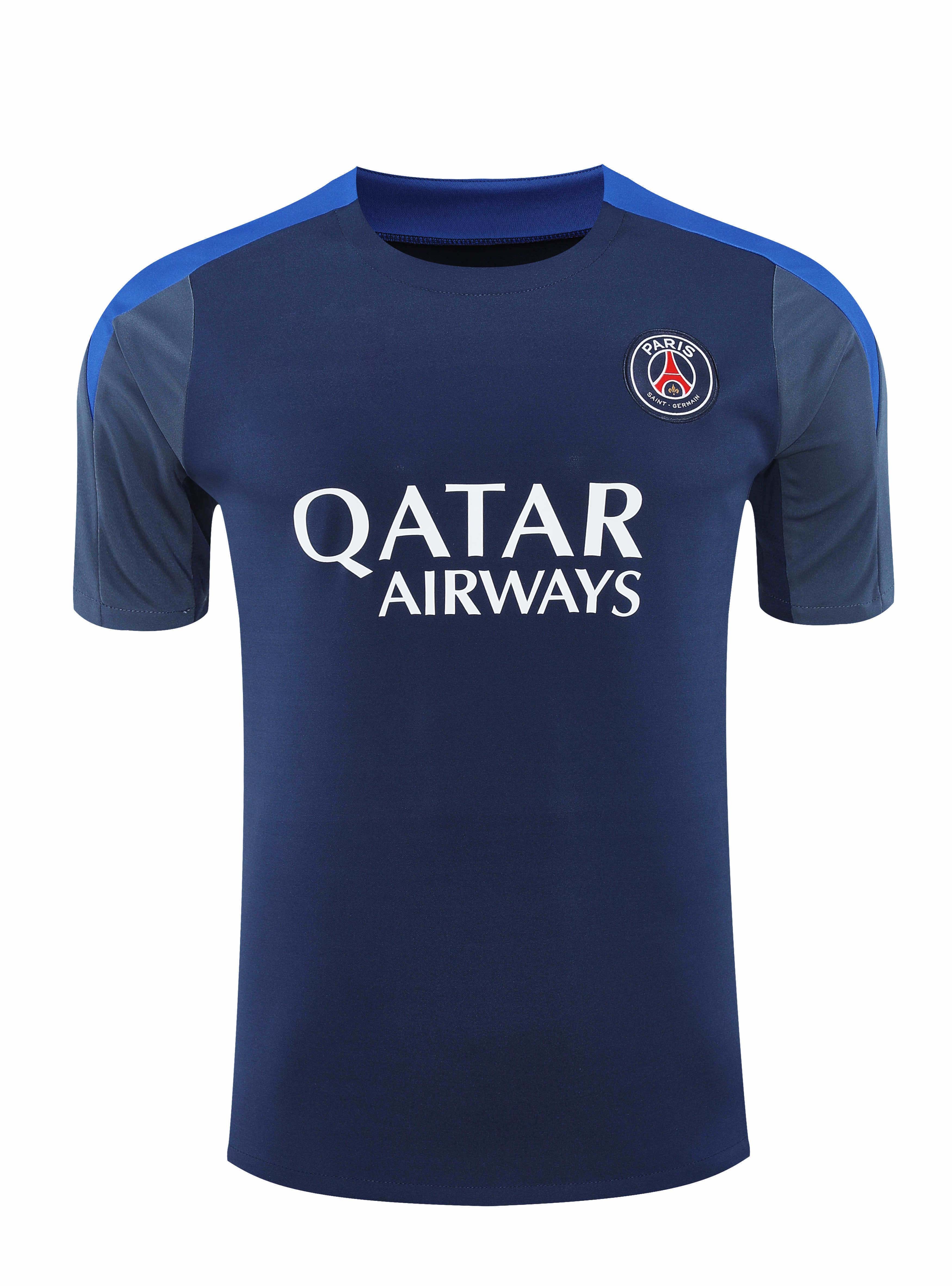 2526 season Paris Saint-Germain F.C. Training clothes suit Short sleeve Fan version
