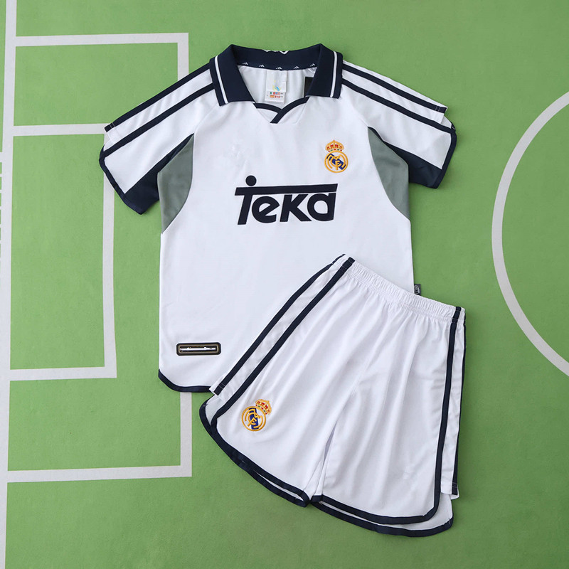 0001 season Real Madrid CF home Kids kit