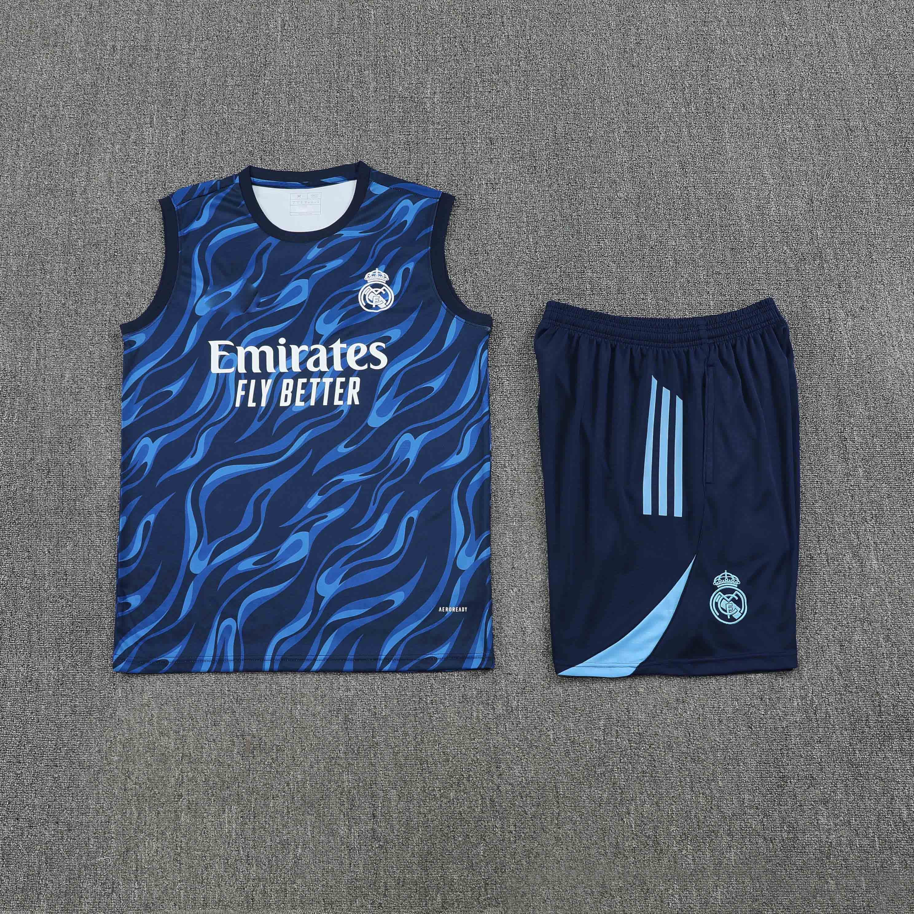 2526 season Real Madrid CF Training clothes suit vest Fan version