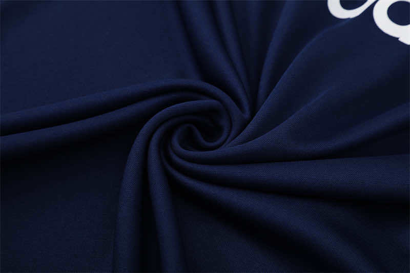 0506 season Real Madrid CF royal blue Half pull training suit