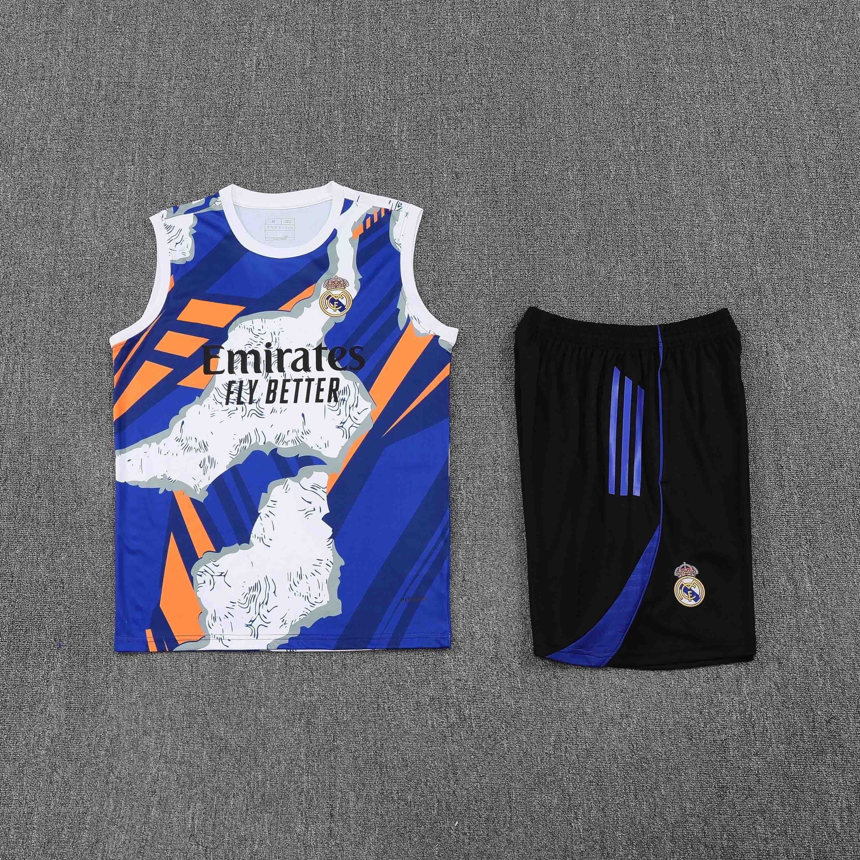 2526 season Real Madrid CF Training clothes suit vest Fan version