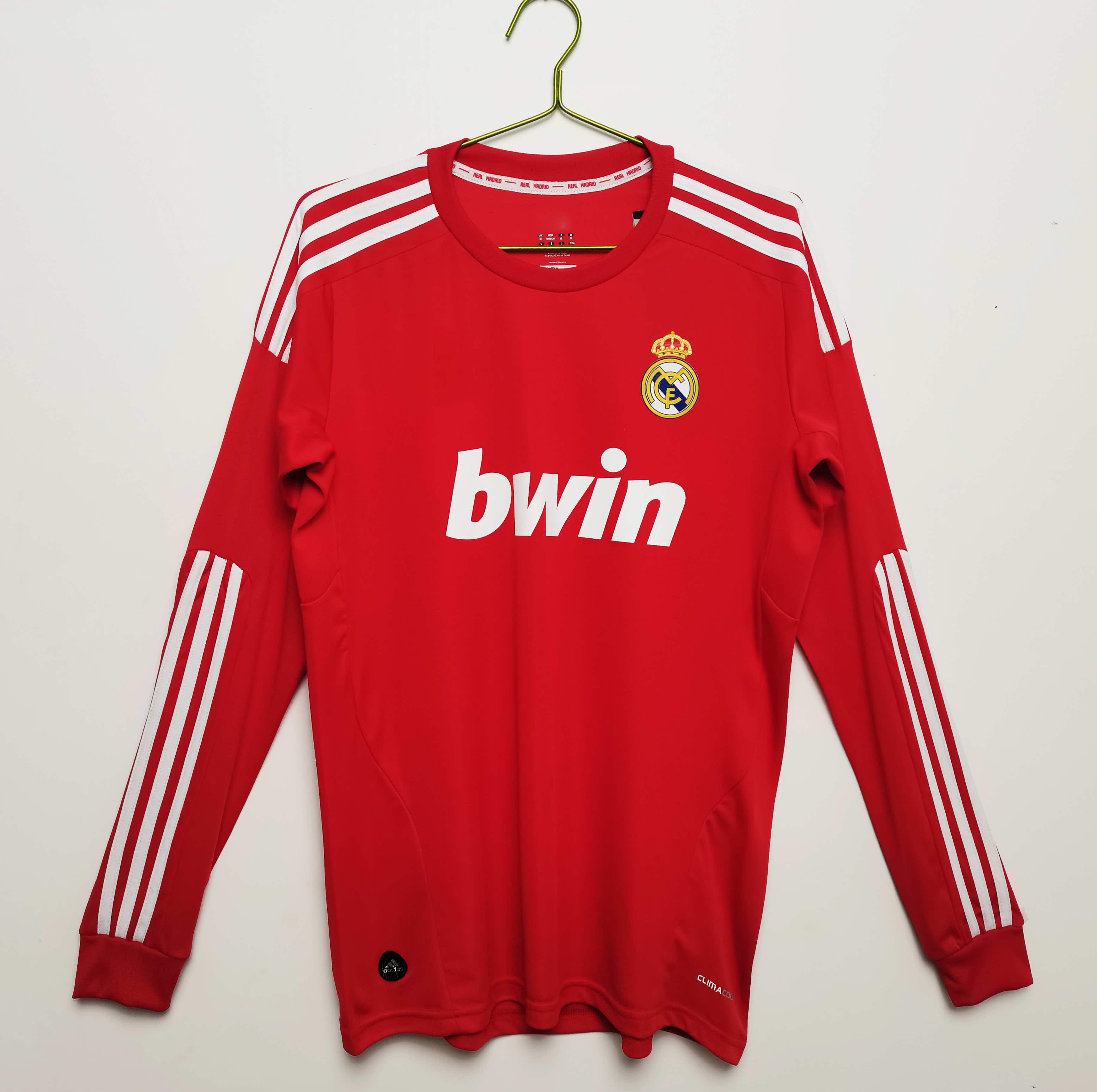 1112 season Real Madrid third Long sleeved Retro Fan version