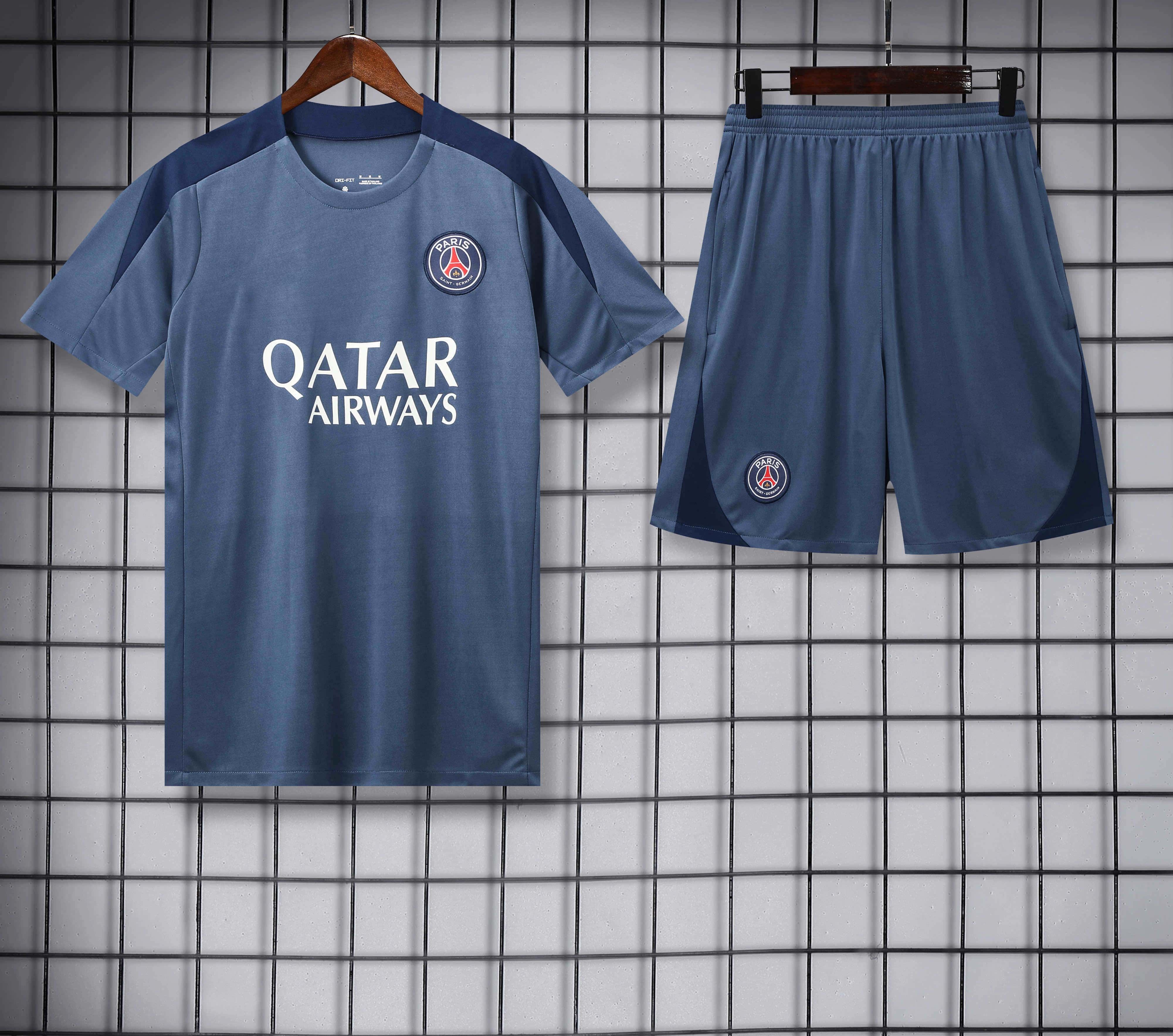 2526 season Paris Saint-Germain F.C. Training clothes suit Short sleeve Fan version