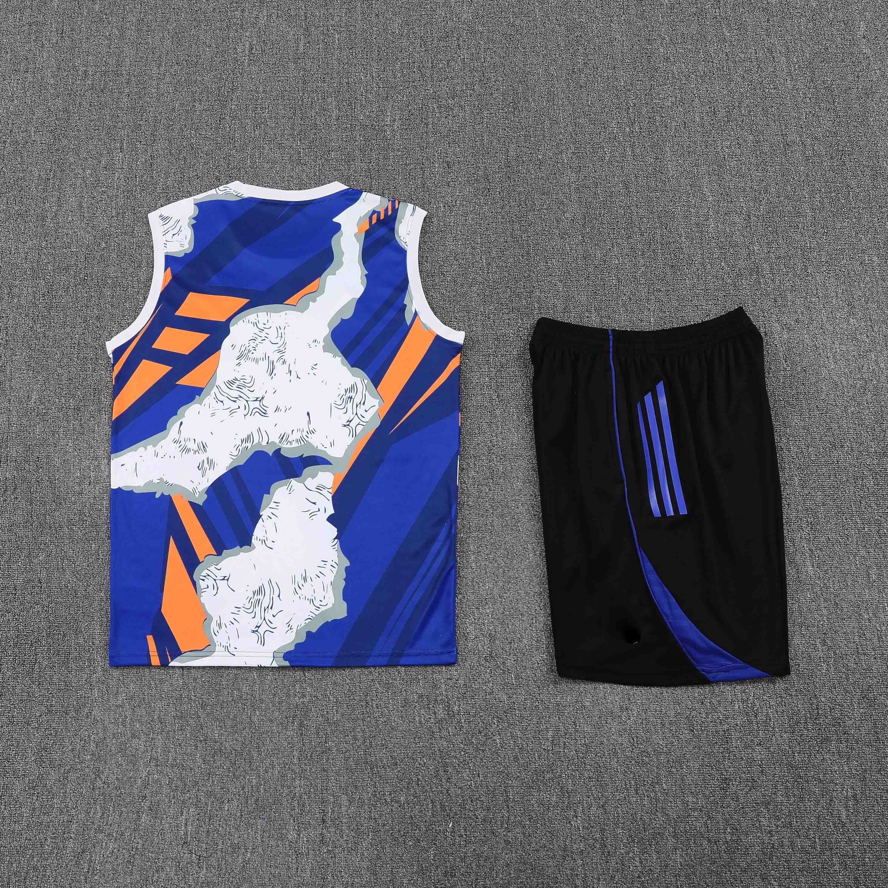2526 season Real Madrid CF Training clothes suit vest Fan version