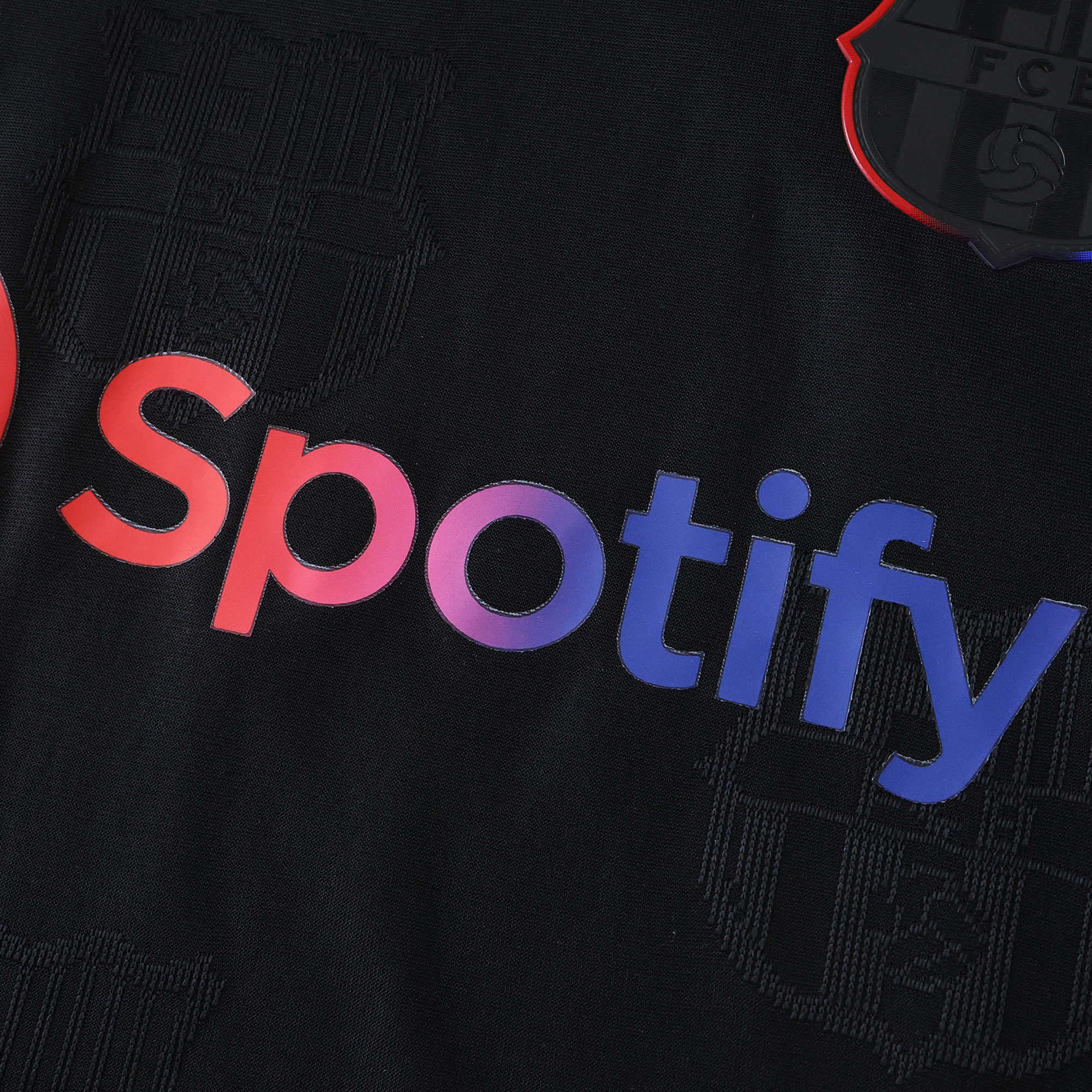 2526 season FC Barcelona / Barça Reflective label Player version