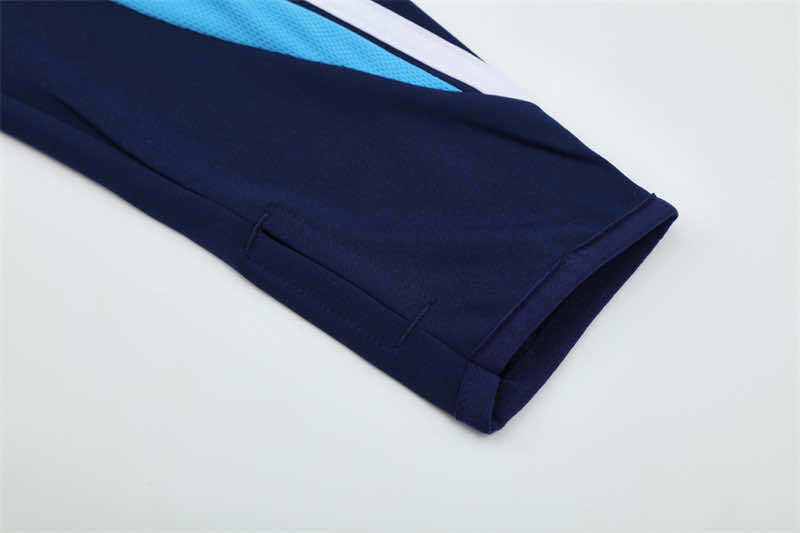 0304 season Real Madrid CF royal blue Half pull training suit
