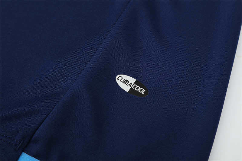 0506 season Real Madrid CF royal blue Half pull training suit