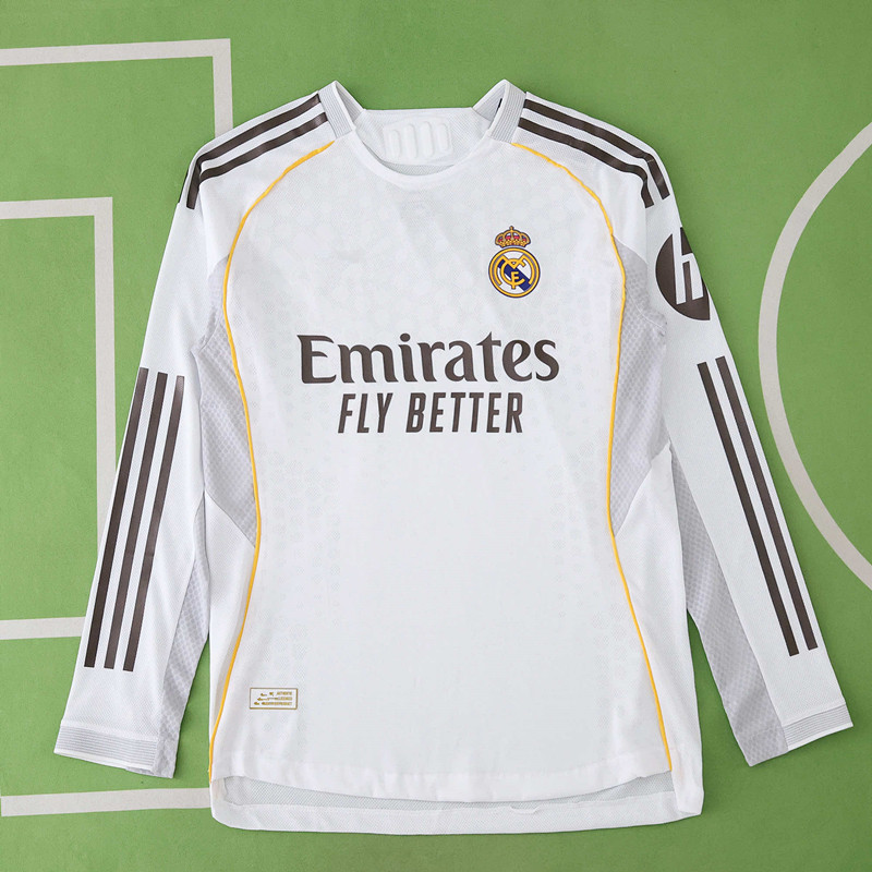 2526 season Real Madrid CF home Long sleeve Player version