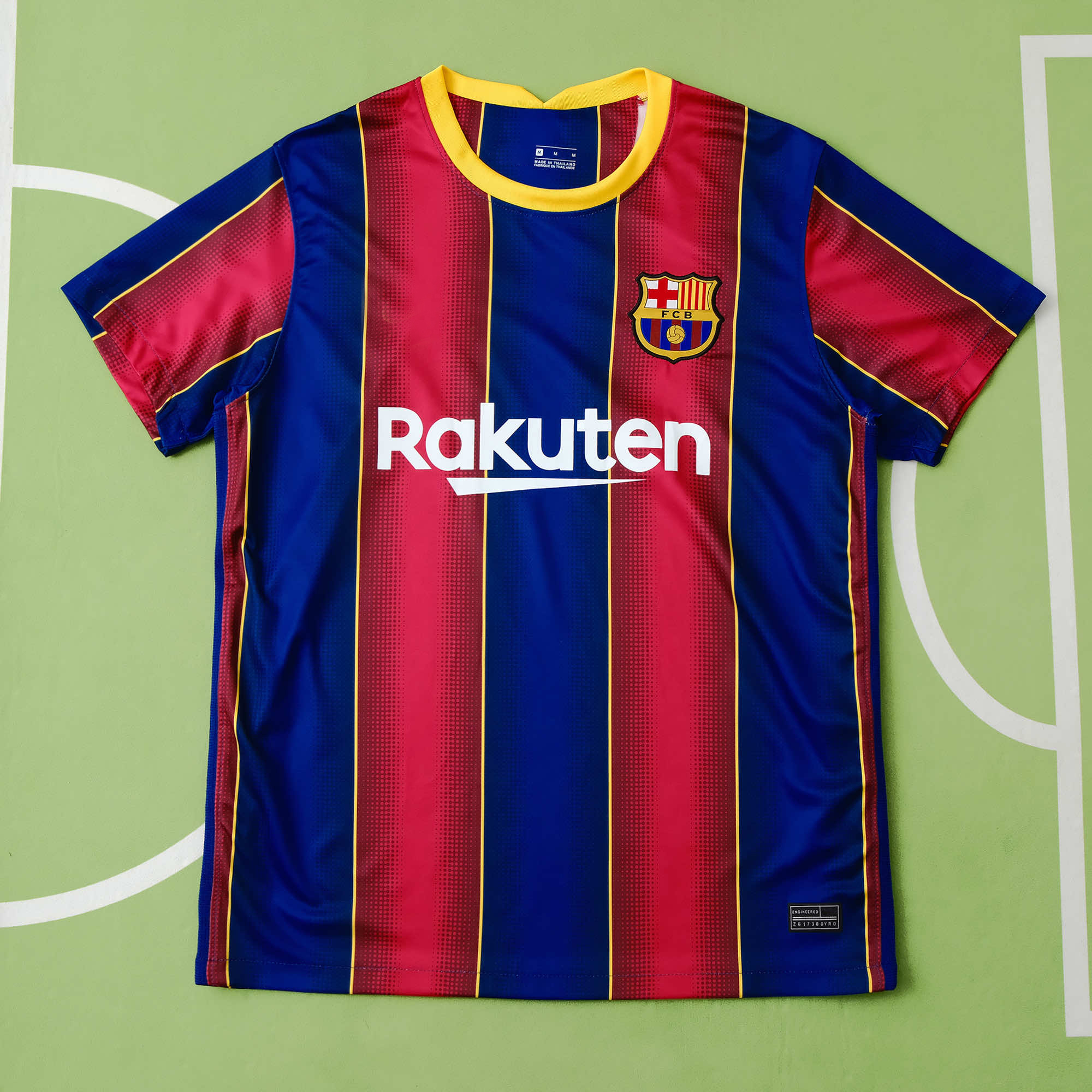 20-21 season Barcelona home Fan version