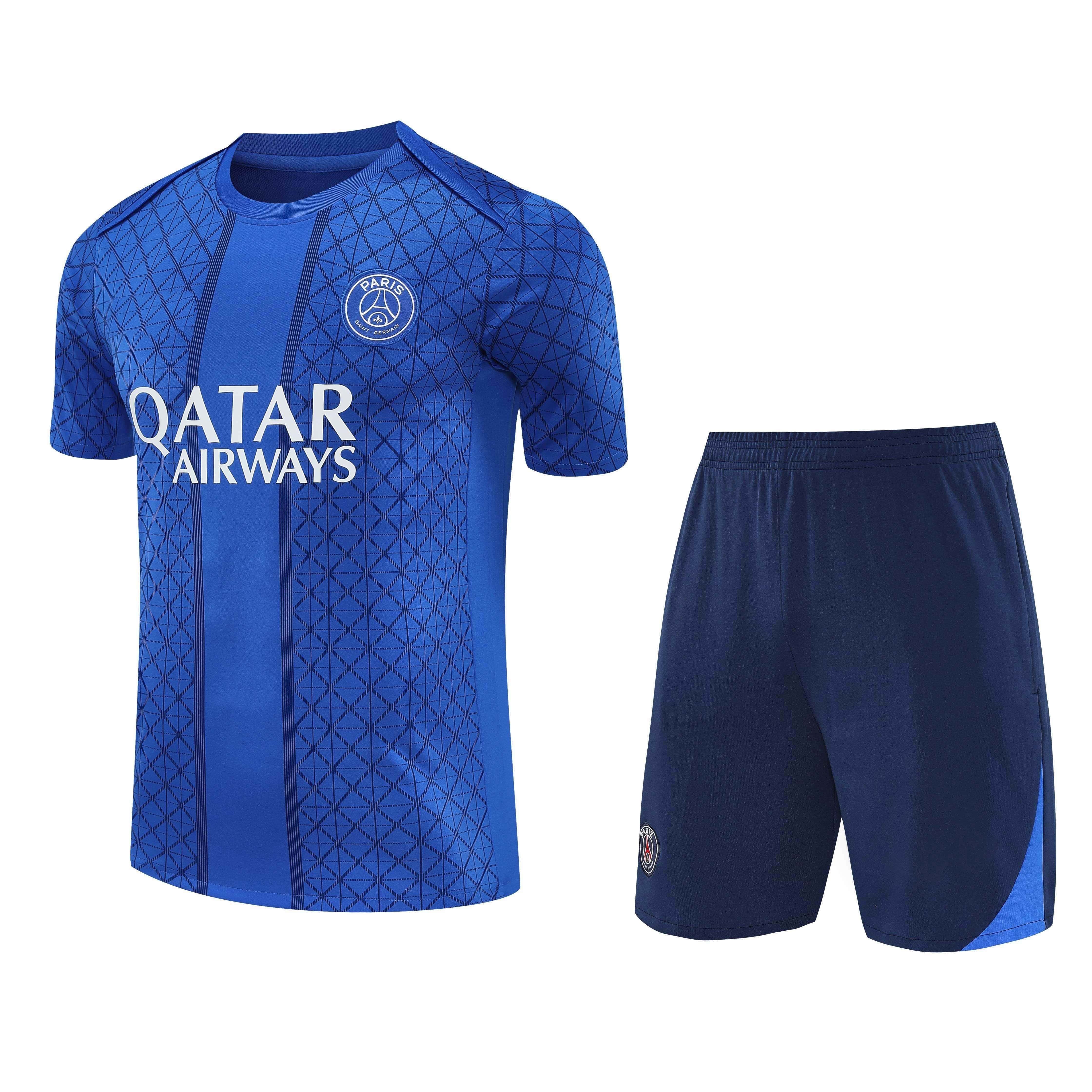 2526 season Paris Saint-Germain F.C. Training clothes suit Short sleeve Fan version