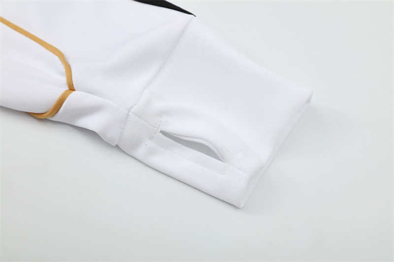 1112 season Real Madrid CF white Half pull training suit