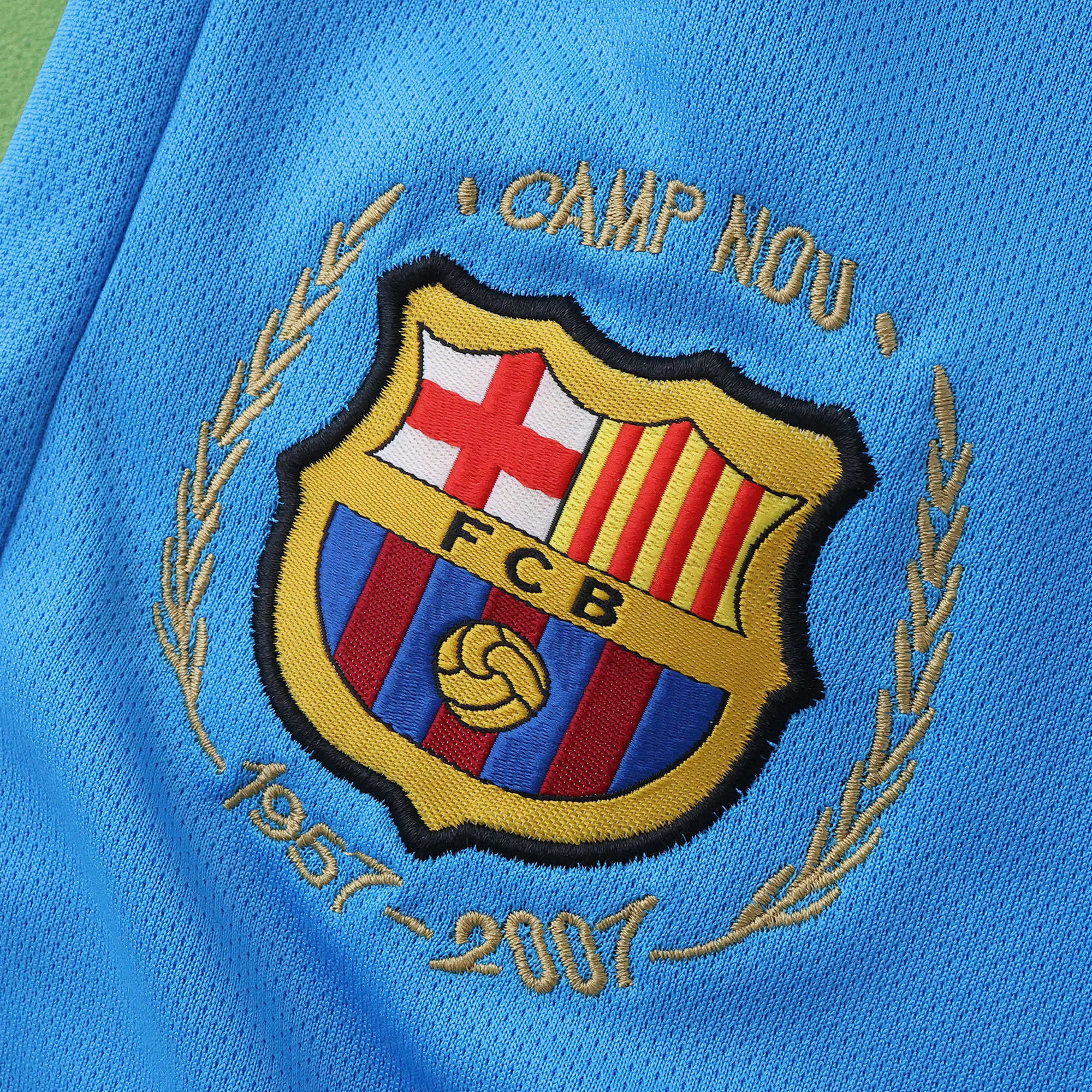 0708 season FC Barcelona / Barça away Kids kit