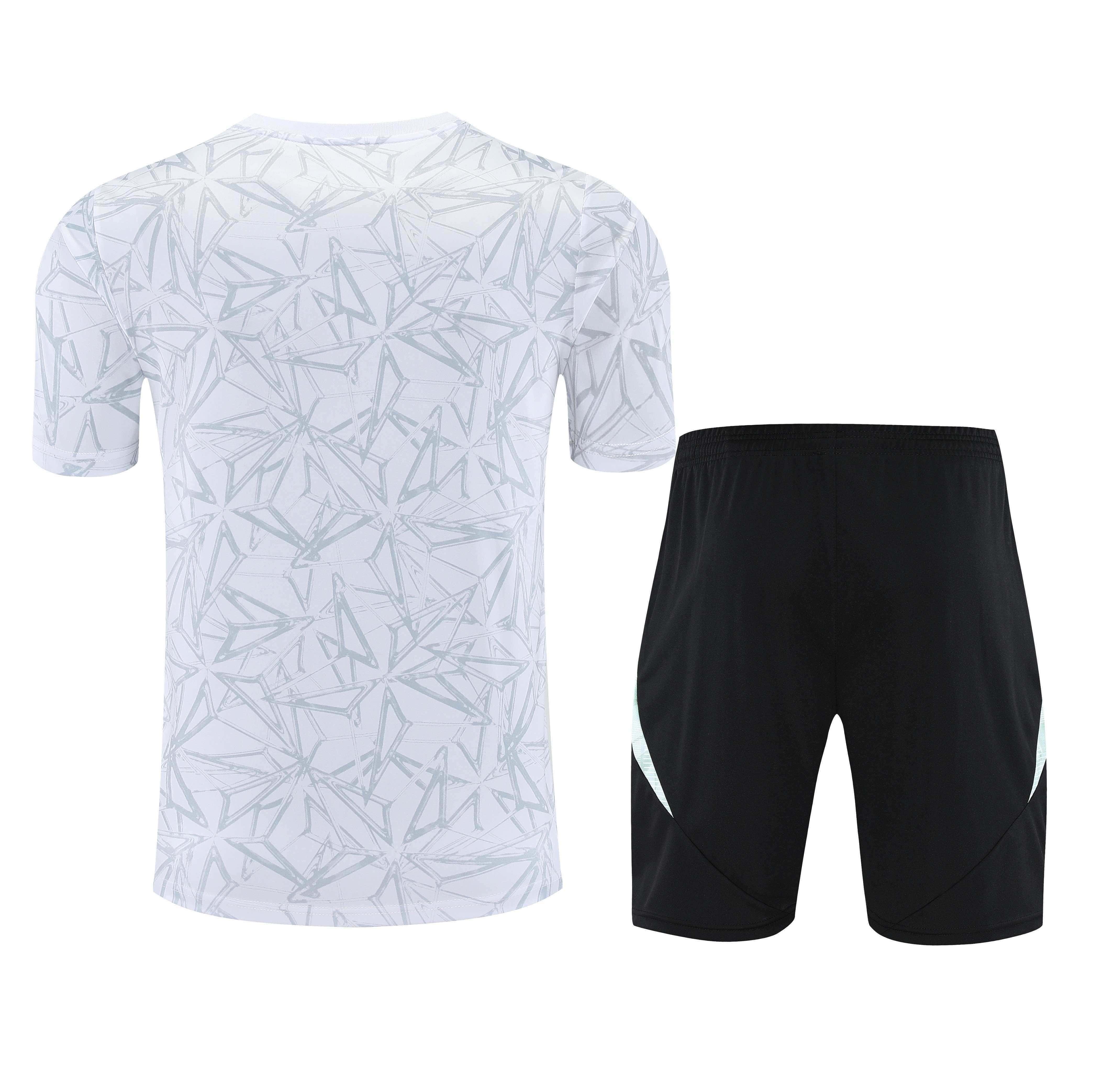 2526 season Real Madrid CF Training clothes suit Short sleeve Fan version