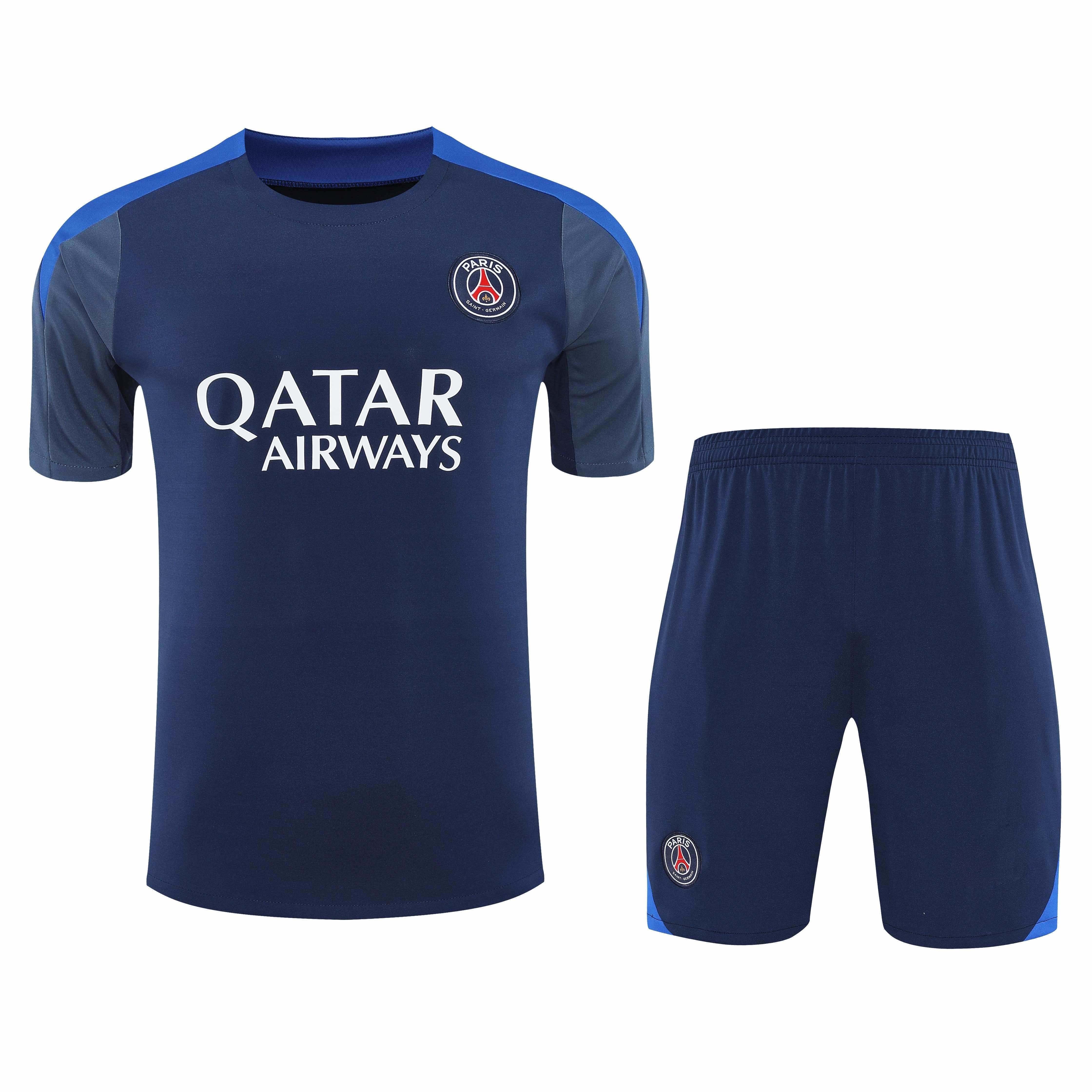 2526 season Paris Saint-Germain F.C. Training clothes suit Short sleeve Fan version