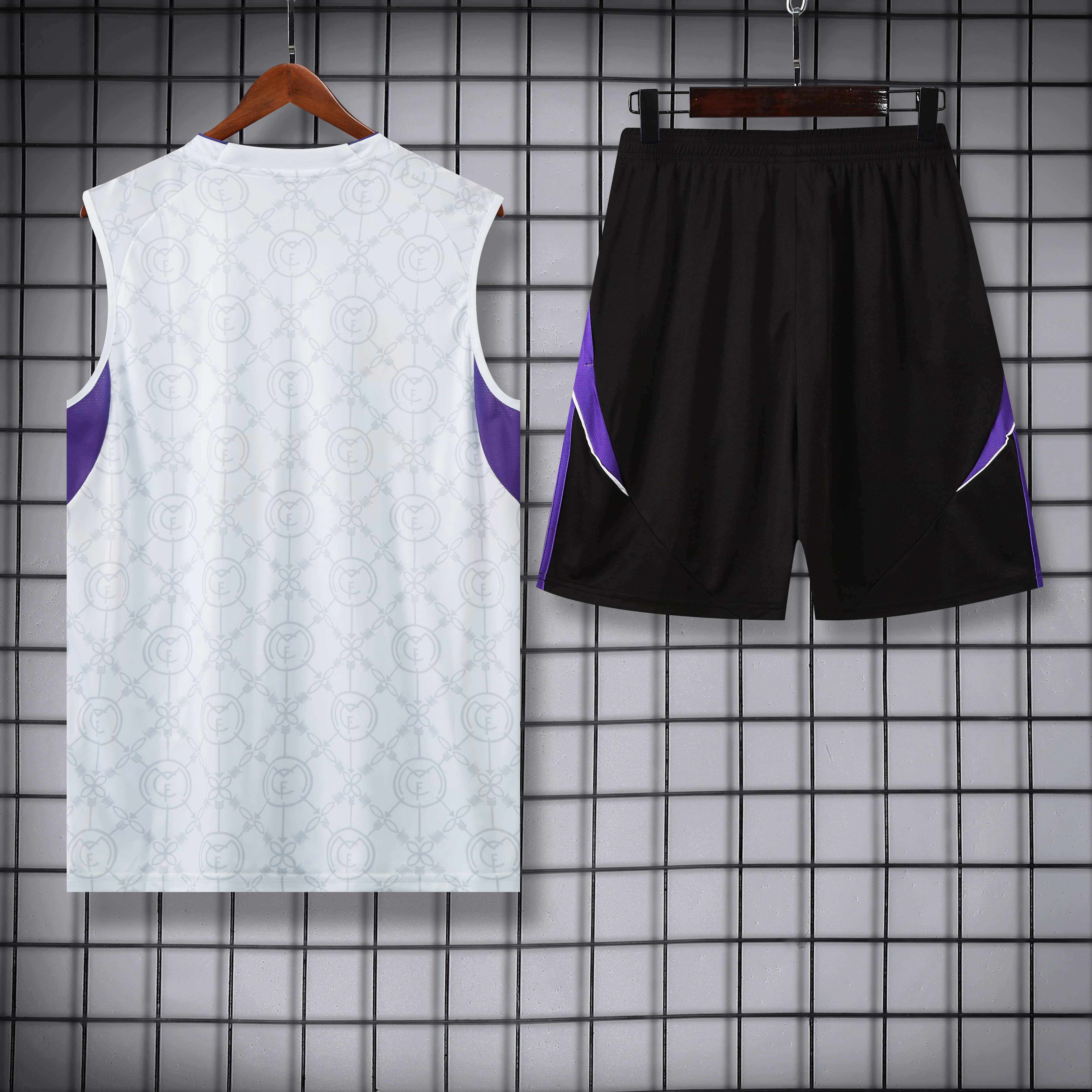 2526 season Real Madrid CF Training clothes suit vest Fan version