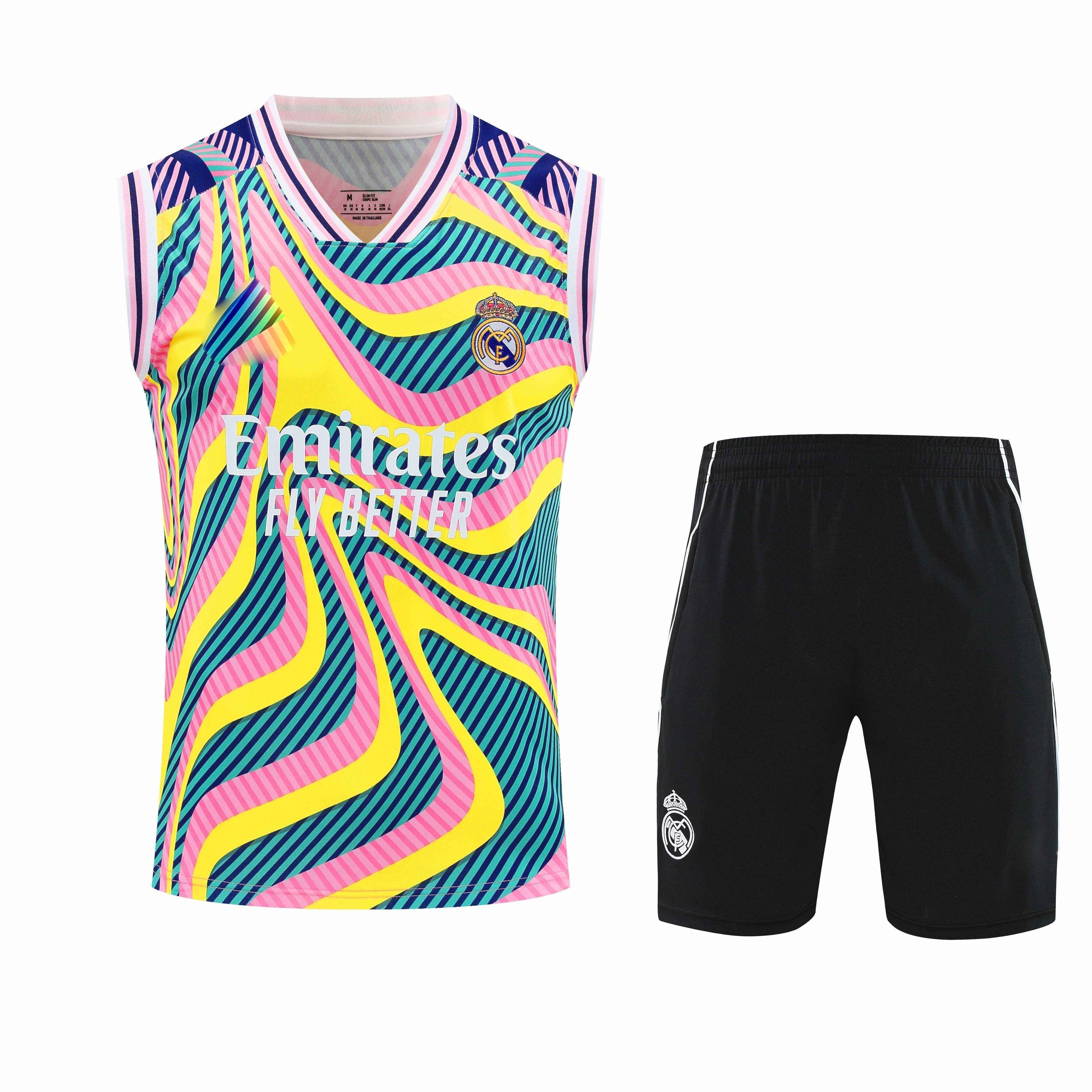 2526 season Real Madrid CF Training clothes suit vest Fan version