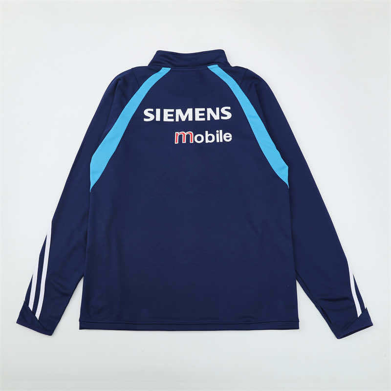 0304 season Real Madrid CF royal blue Half pull training suit