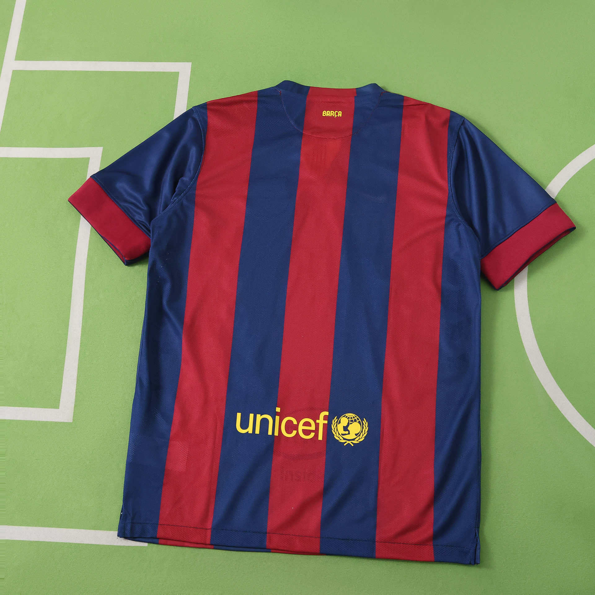 1415 season Futbol Club Barcelona home embroidery Fan version