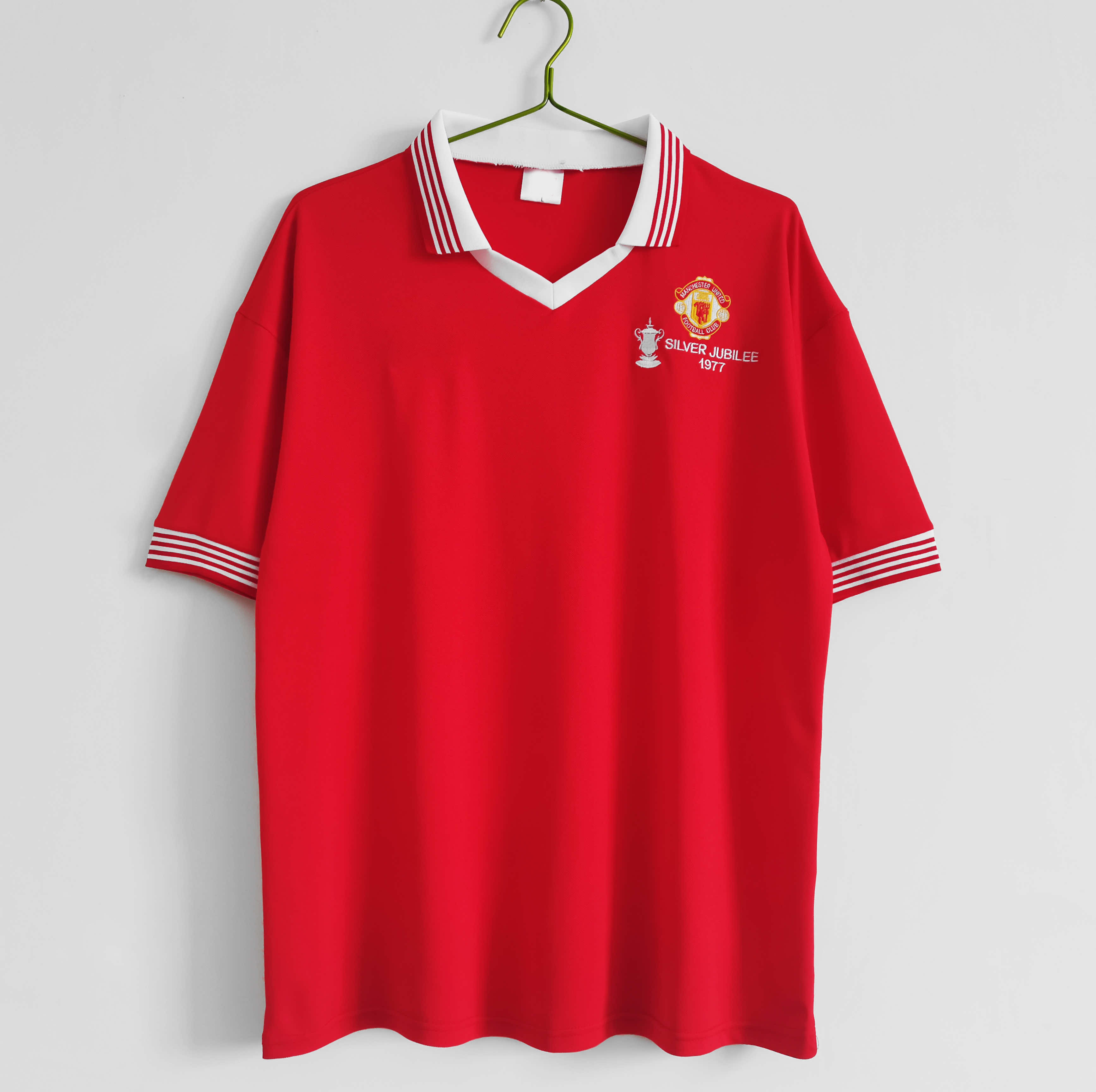 1977 Manchester United Home Season Fan version