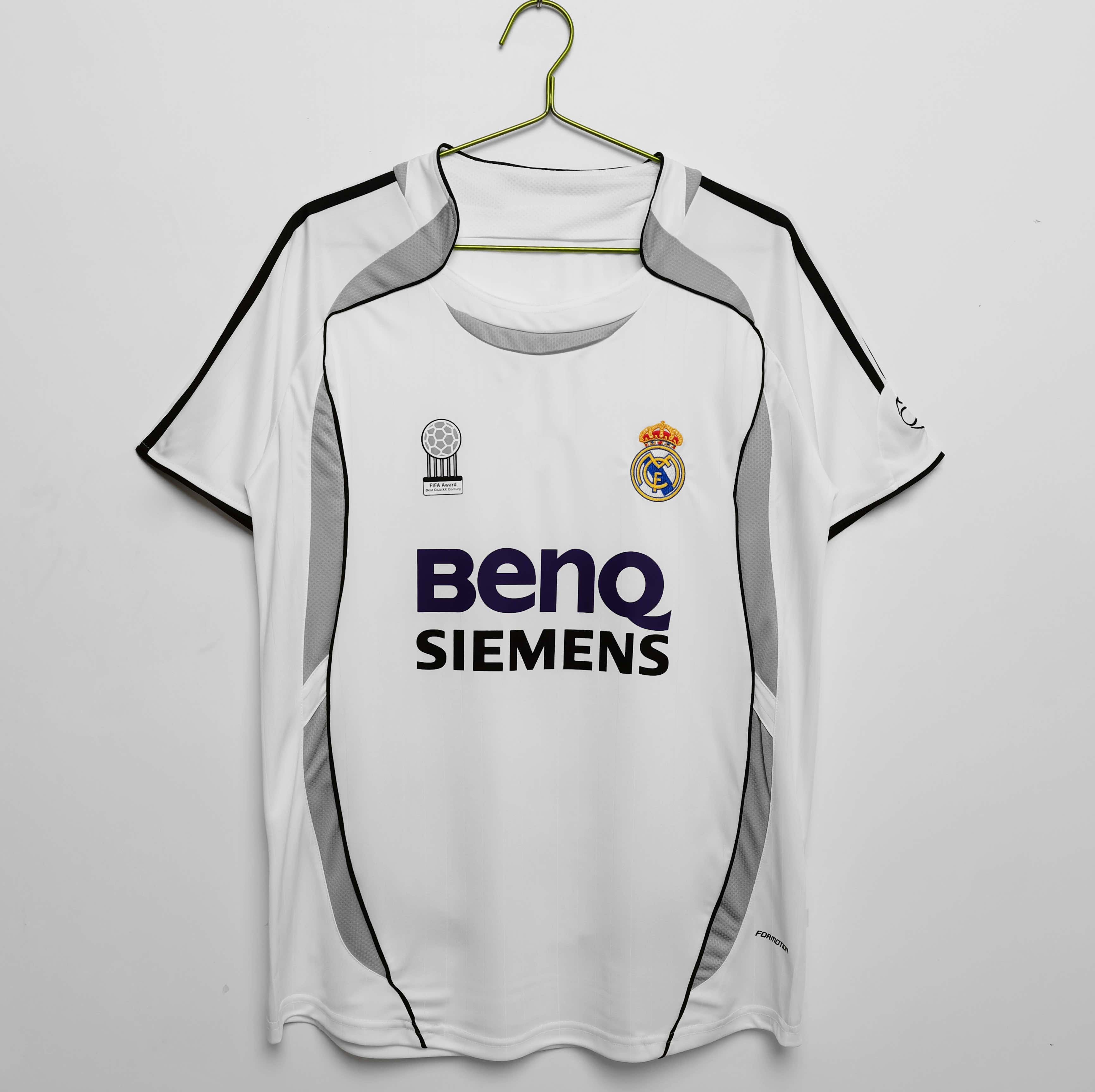 0607 Real Madrid Home Retro Fan version