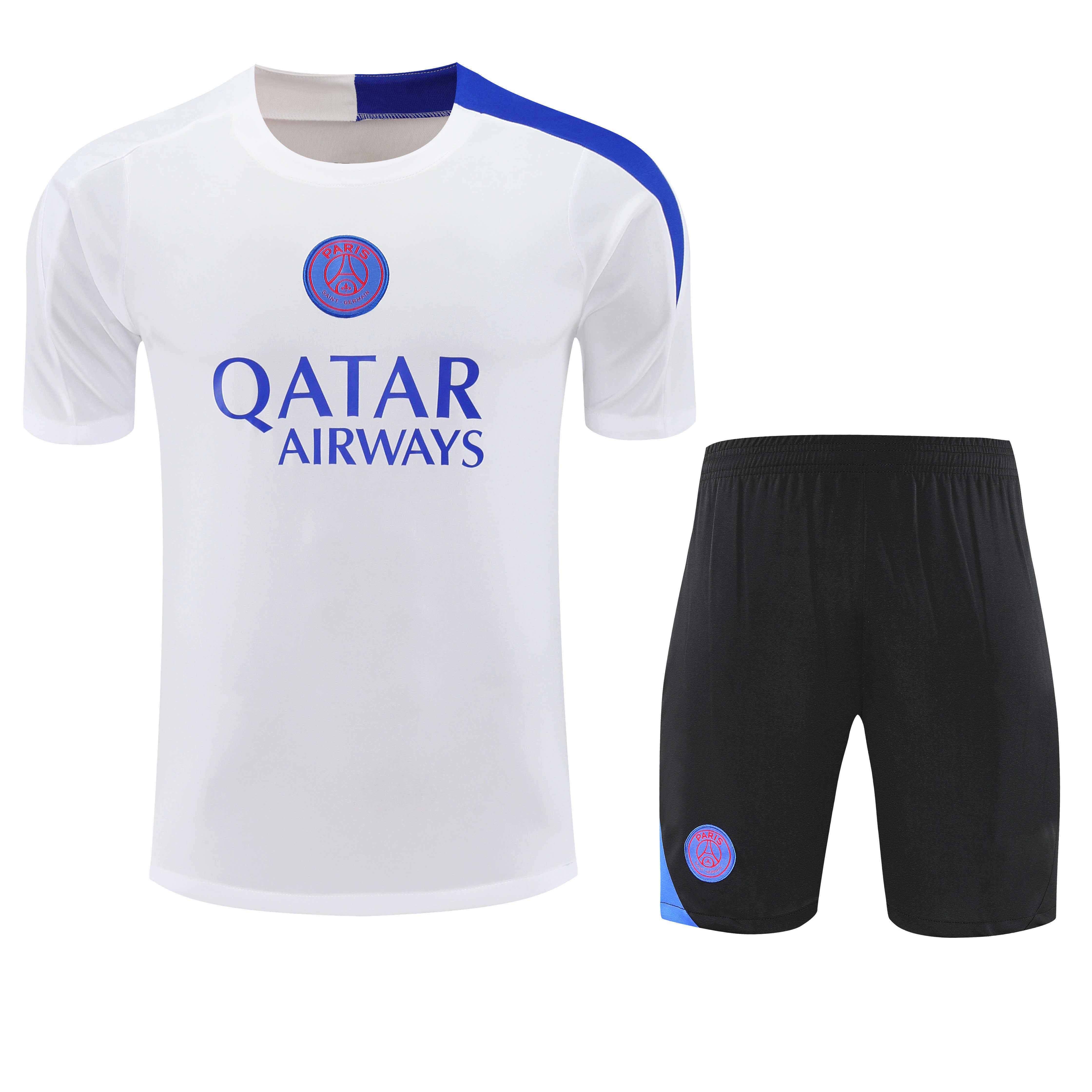 2526 season Paris Saint-Germain F.C. Training clothes suit Short sleeve Fan version