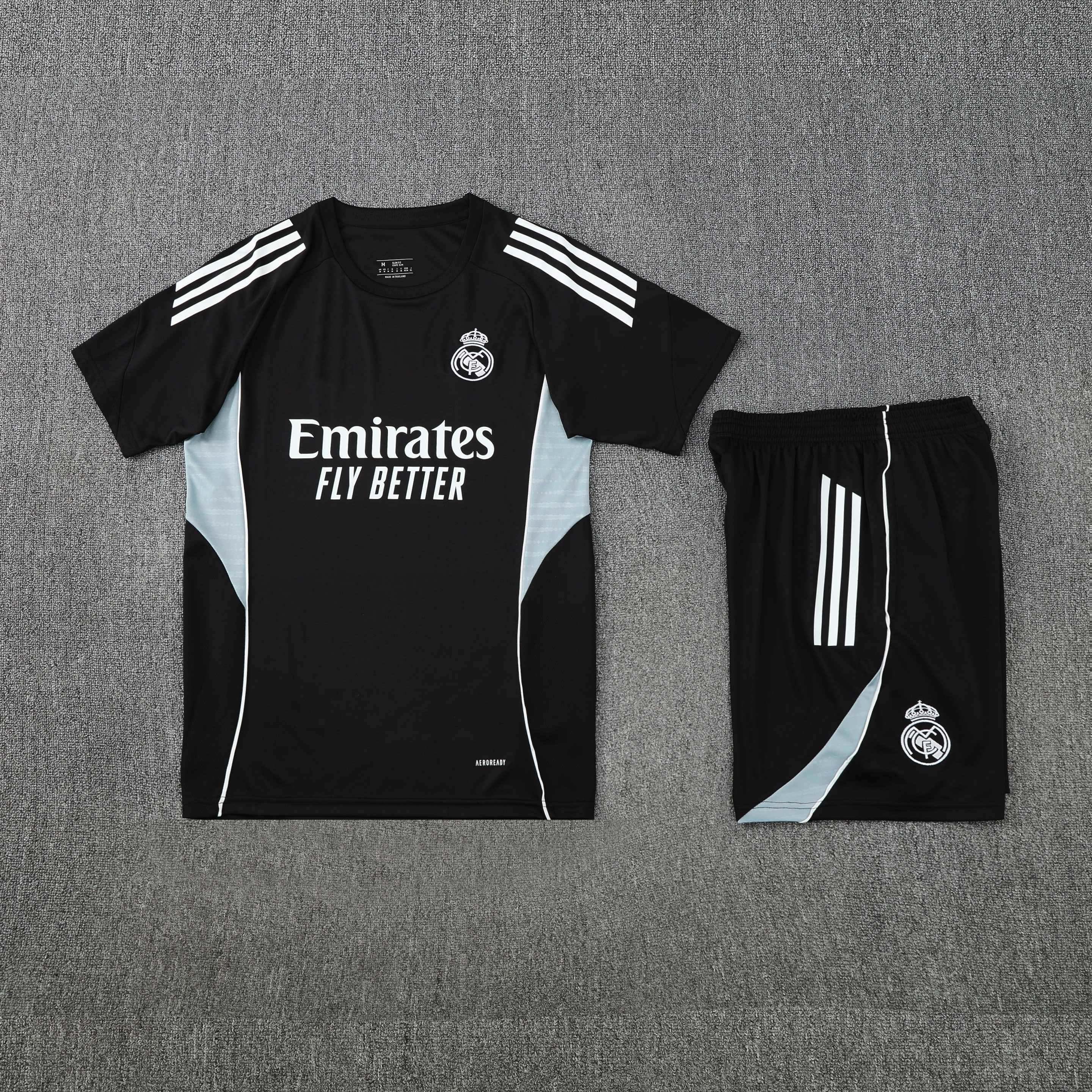 2526 season Real Madrid CF Training clothes suit Short sleeve Fan version