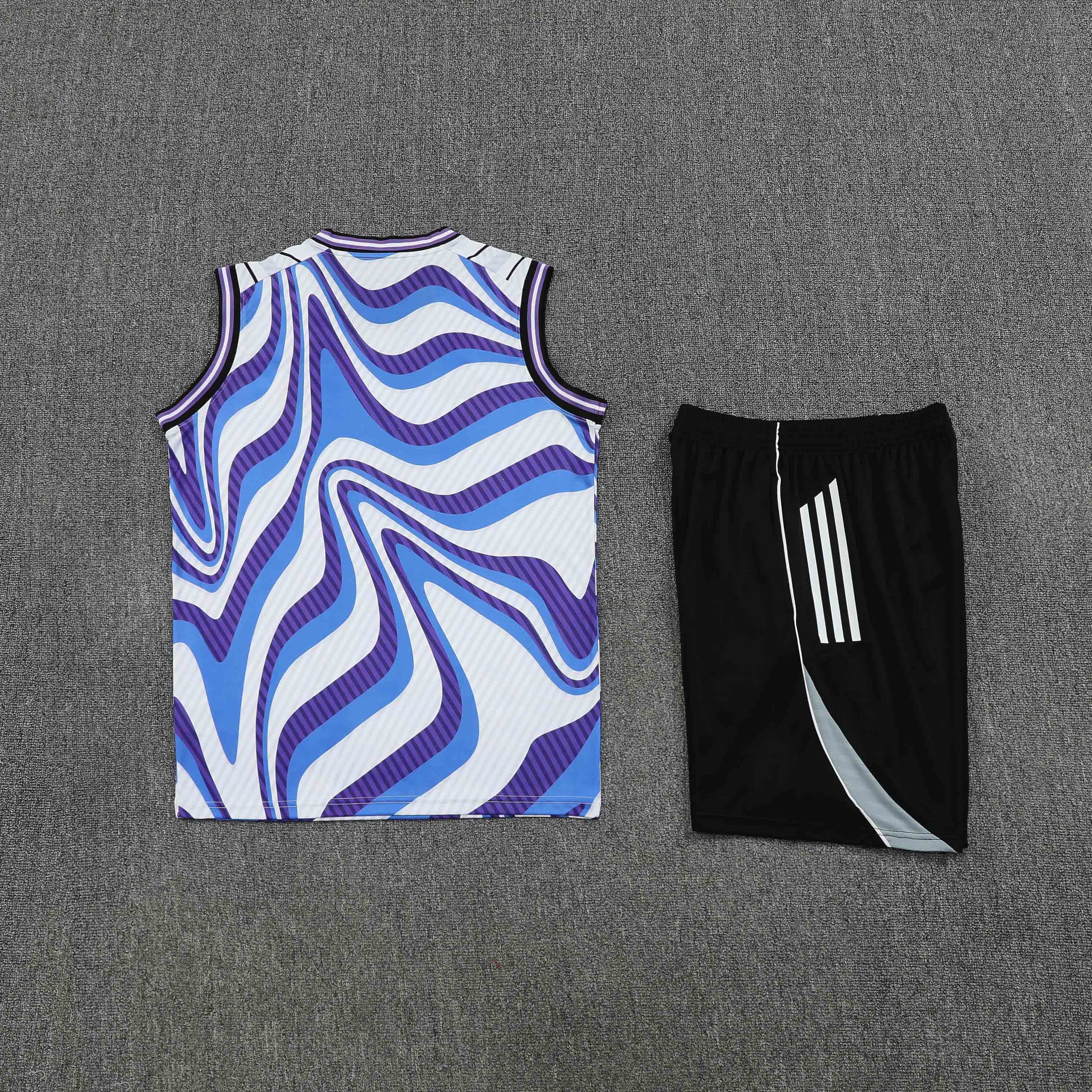 2526 season Real Madrid CF Training clothes suit vest Fan version