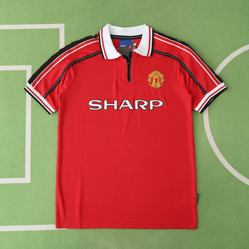 1998 season Manchester United F.C. home  retro Fan version