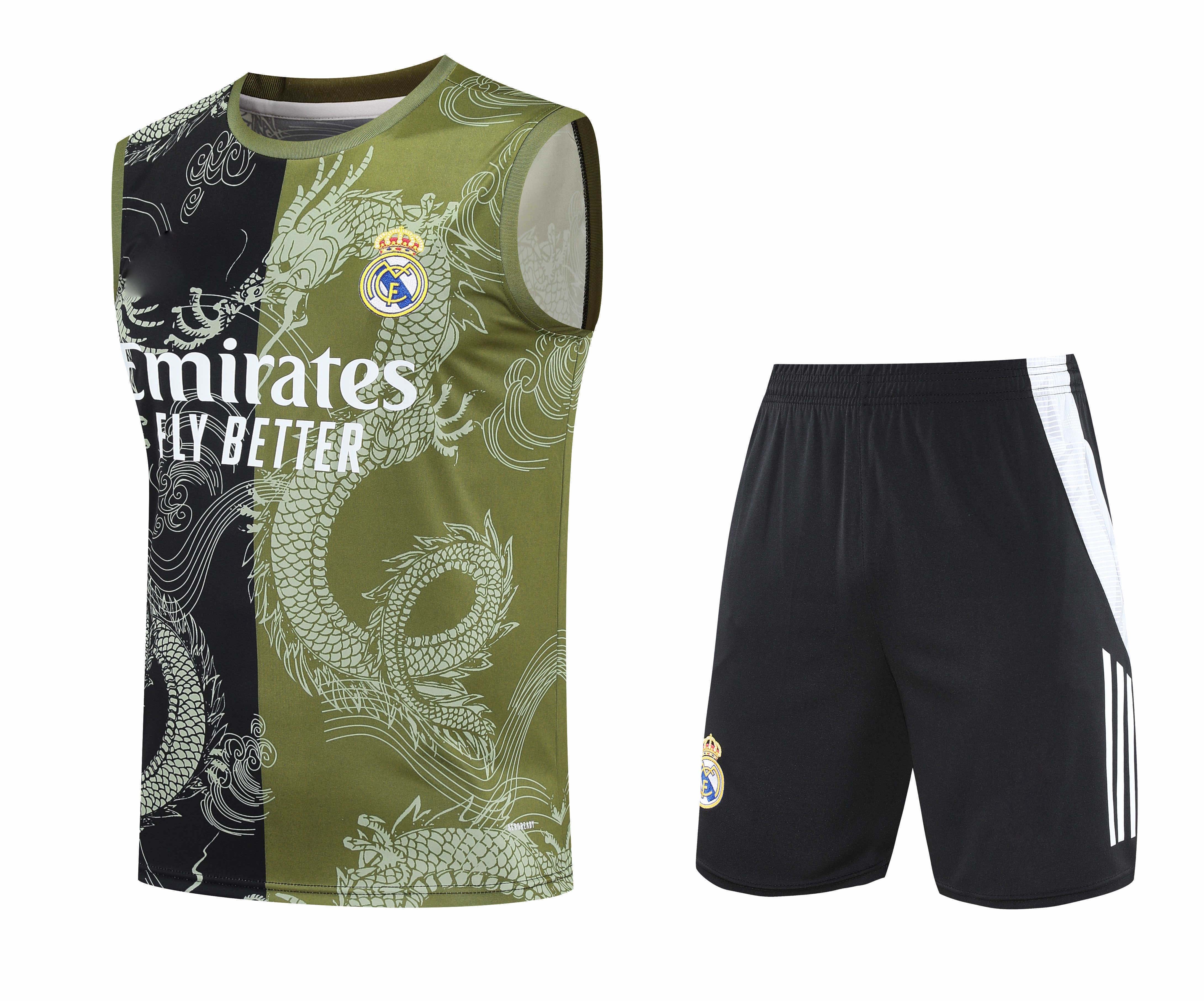 2526 season Real Madrid CF Training clothes suit vest Fan version