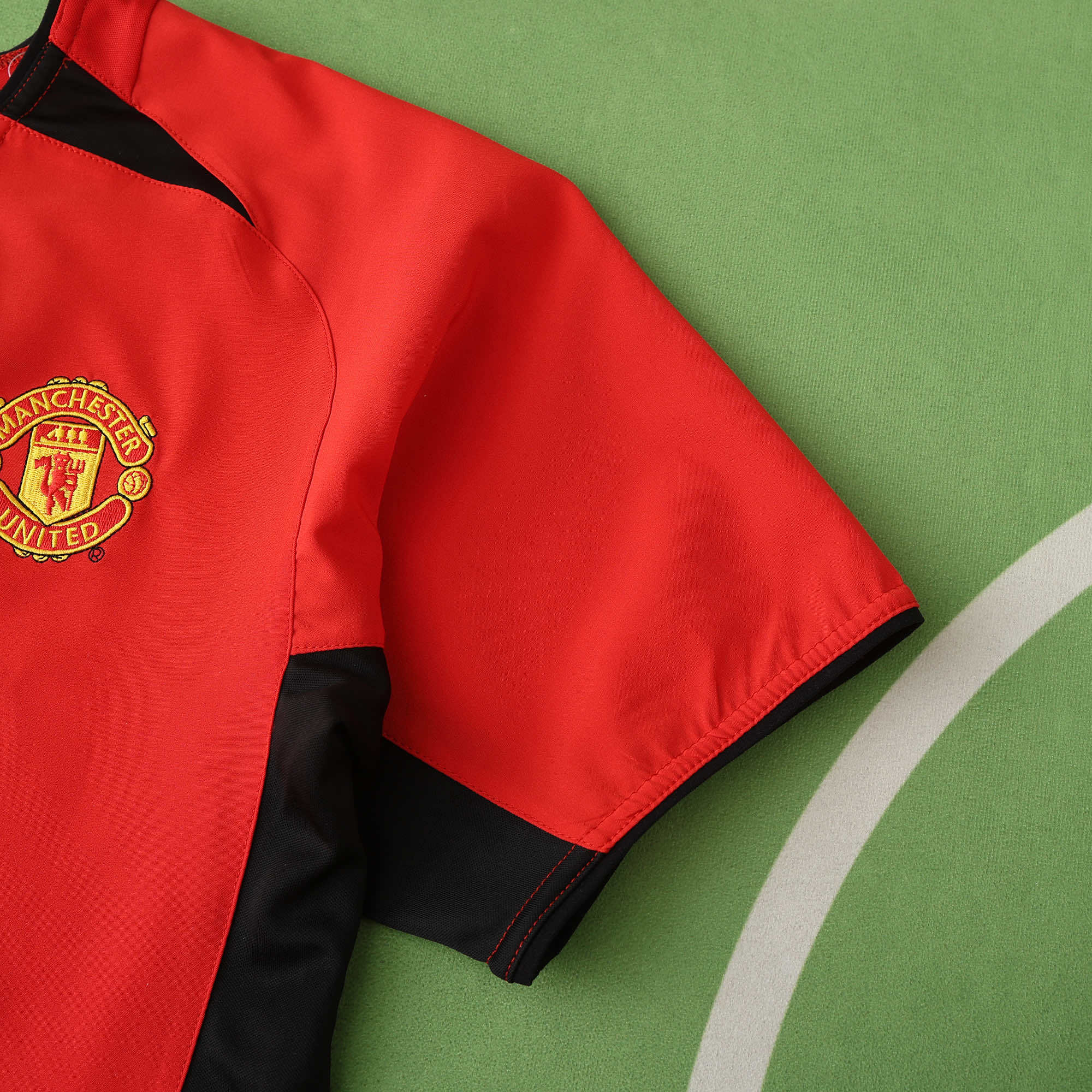 0204 season Manchester United F.C. home retro Fan version