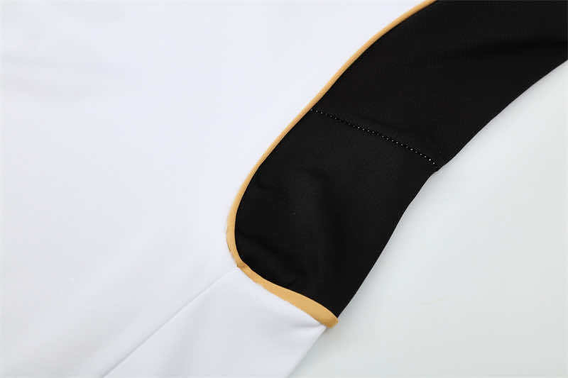 1112 season Real Madrid CF white Half pull training suit