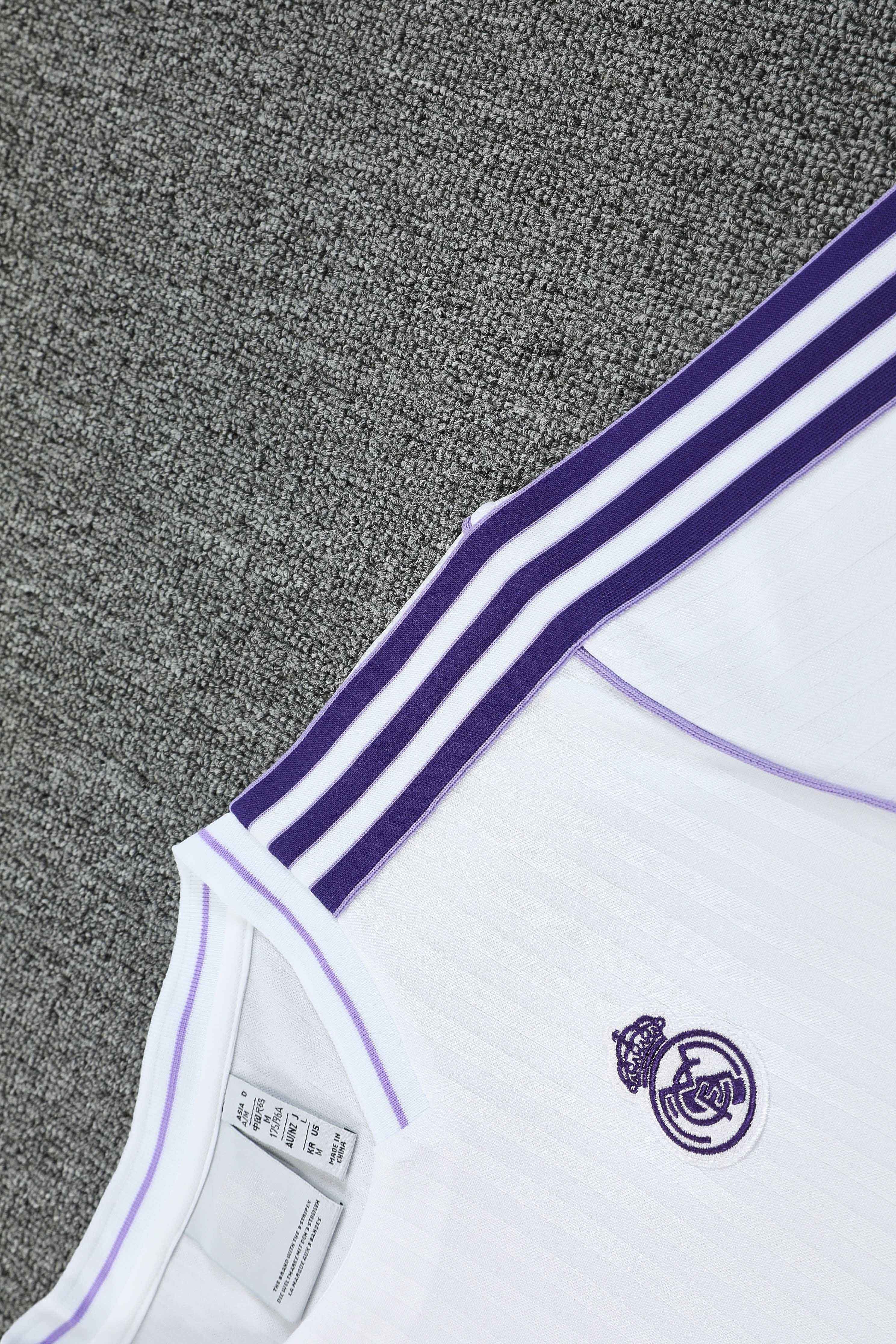 2526 season Real Madrid CF Training clothes suit Short sleeve Fan version
